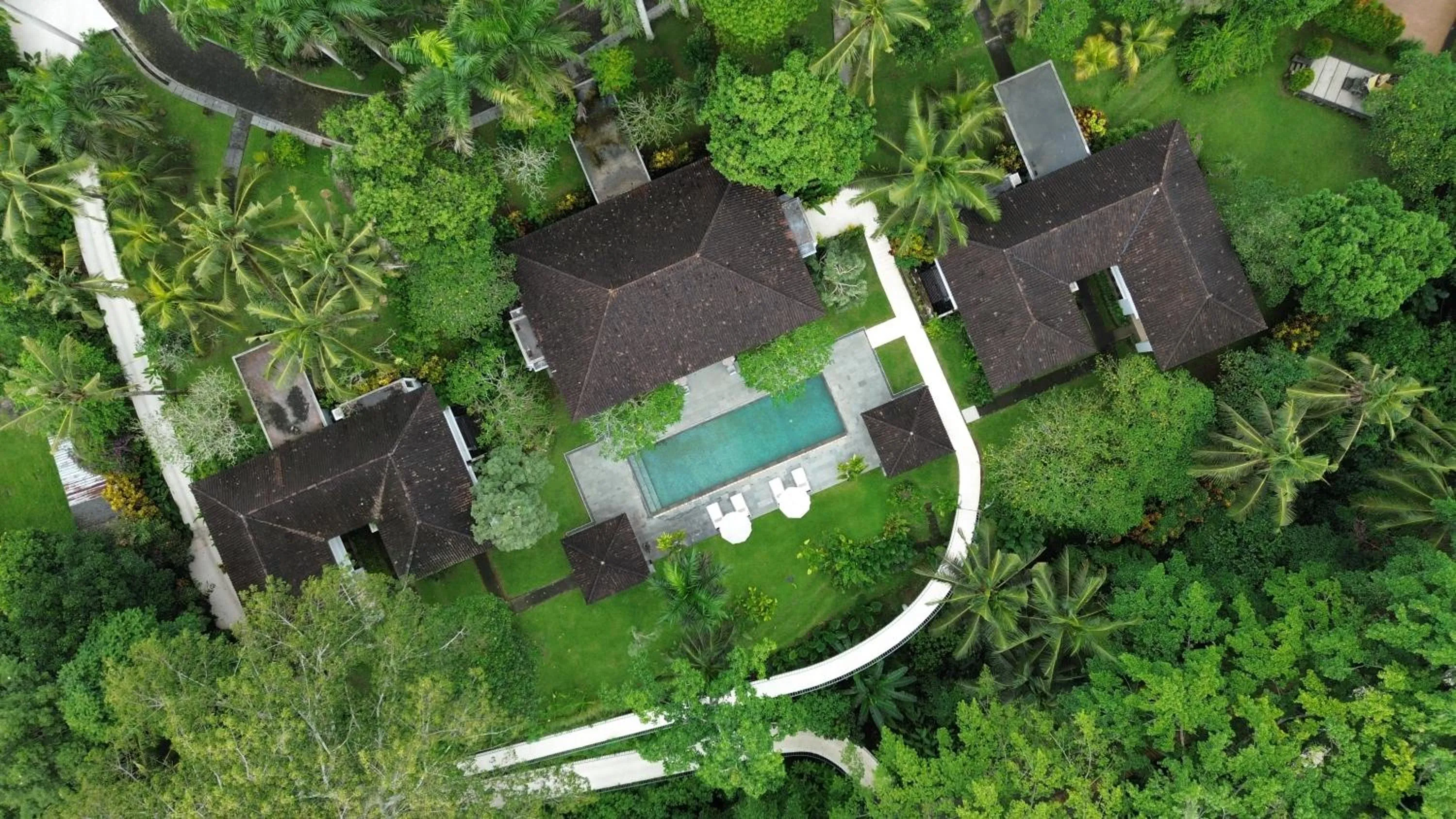 Bird's eye view in Bumi Kinar Heritage