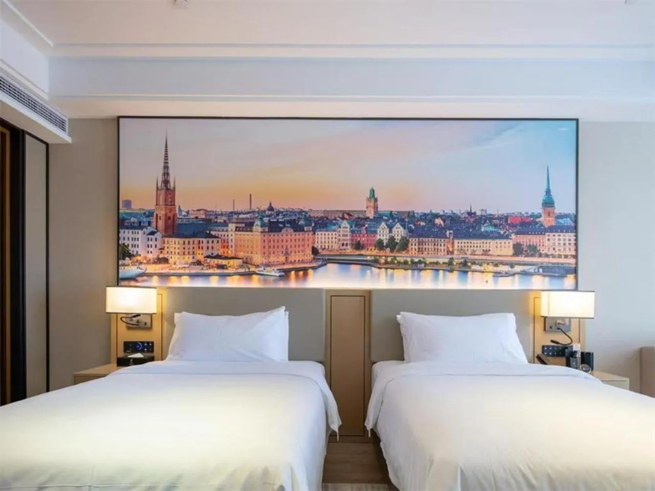 Bed in Venus International Hotel Changsha Meixihu Branch