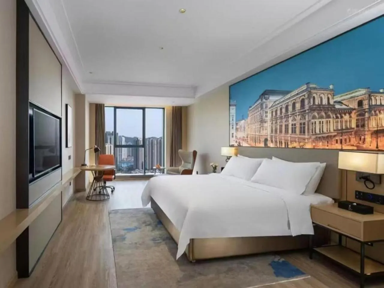Bedroom, Bed in Venus International Hotel Changsha Meixihu Branch