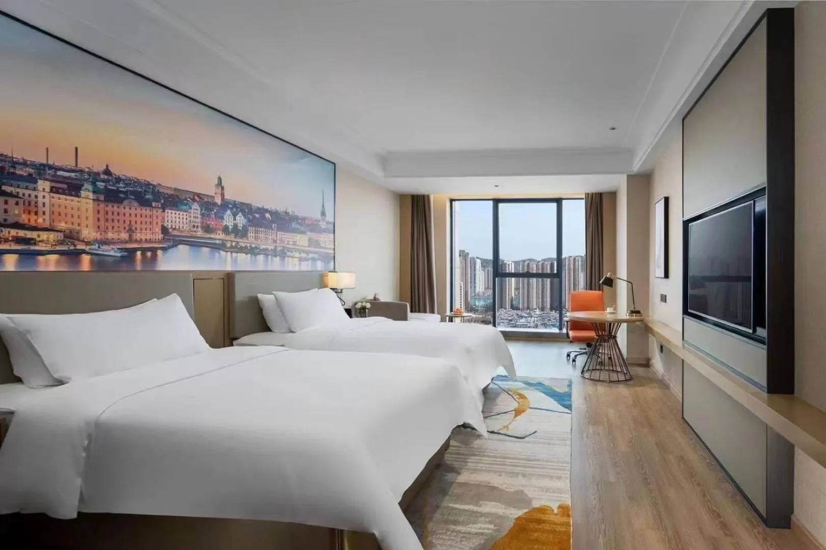 Photo of the whole room, Bed in Venus International Hotel Changsha Meixihu Branch