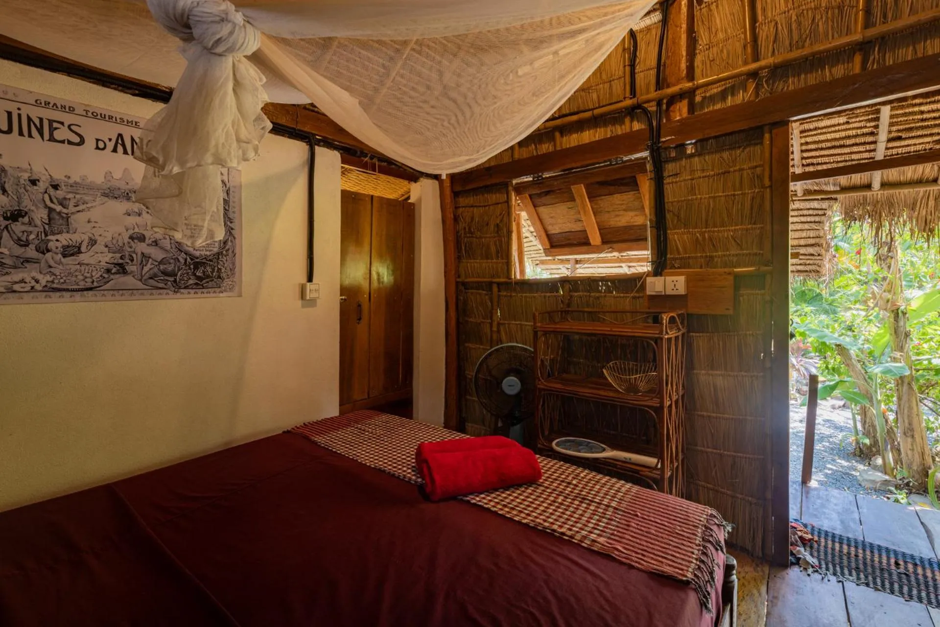 Bed in Kampot Cabana