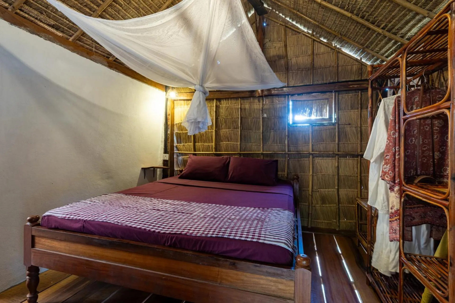 Bed in Kampot Cabana