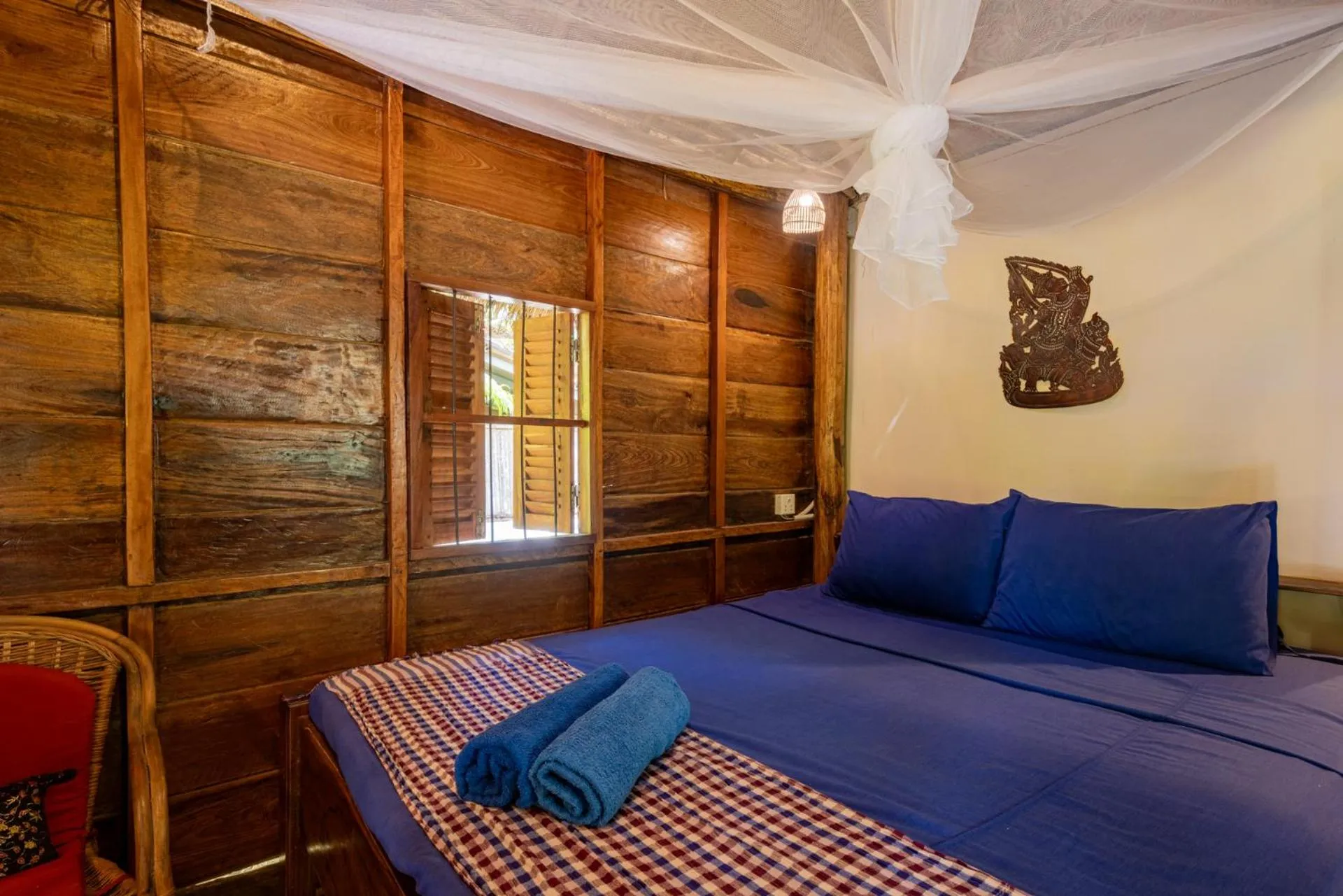 Bed in Kampot Cabana