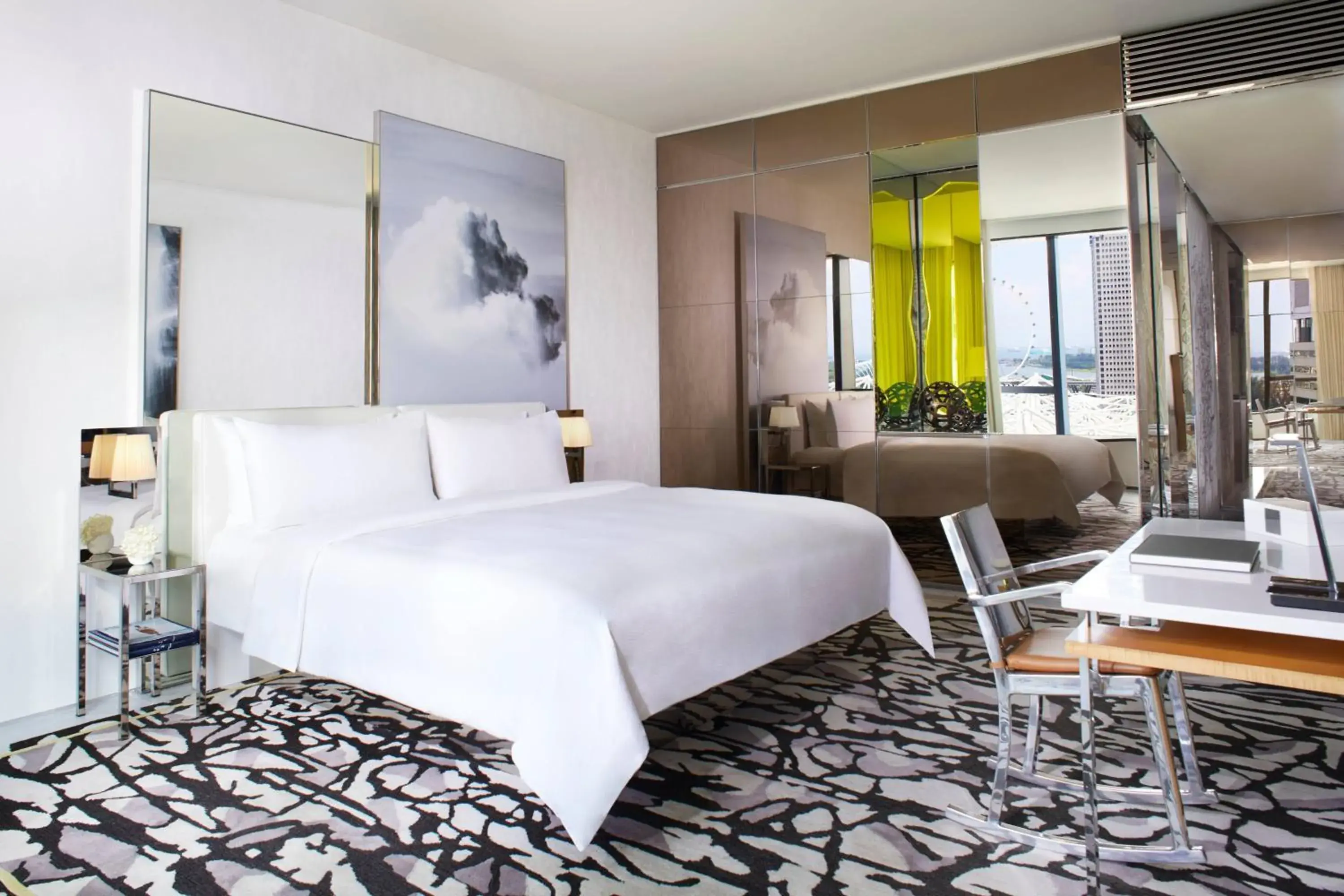 Club Premier, Executive Lounge Access, Guest Room, 1 King in JW Marriott Hotel Singapore South Beach Club Premier, Executive Lounge Access, Guest Room, 1 King in JW Marriott Hotel Singapore South Beach