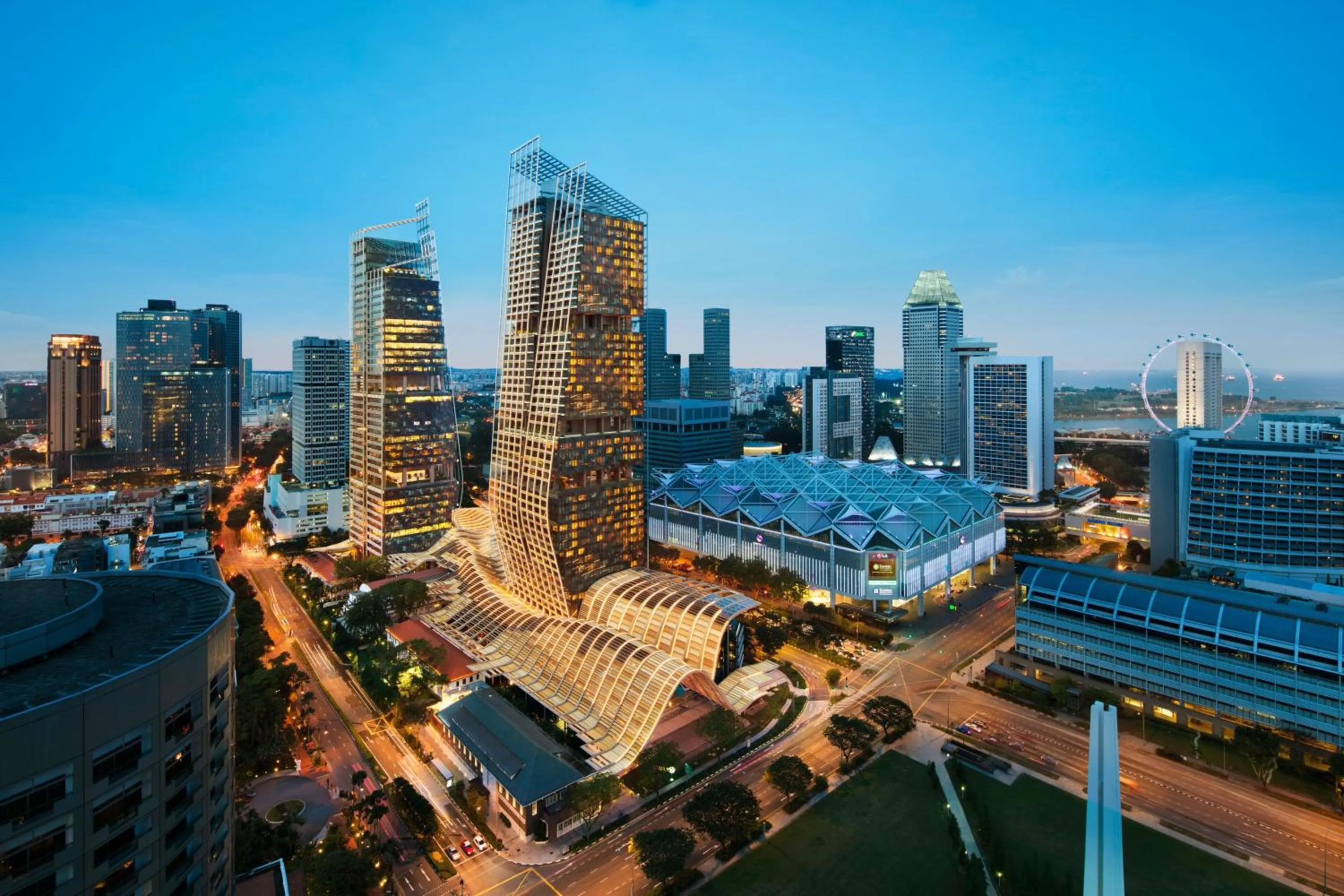 View (from property/room) in JW Marriott Hotel Singapore South Beach