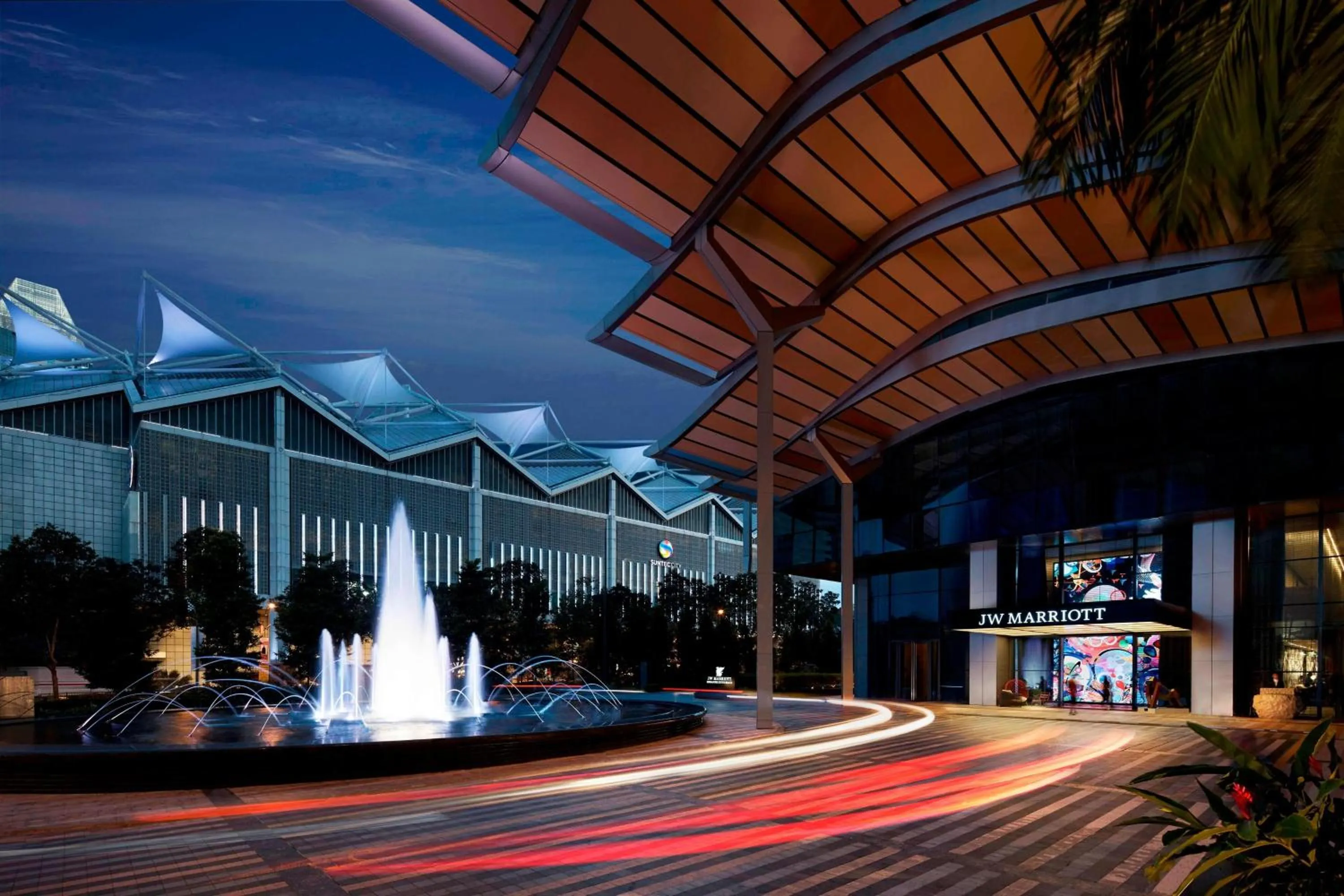 Property building in JW Marriott Hotel Singapore South Beach