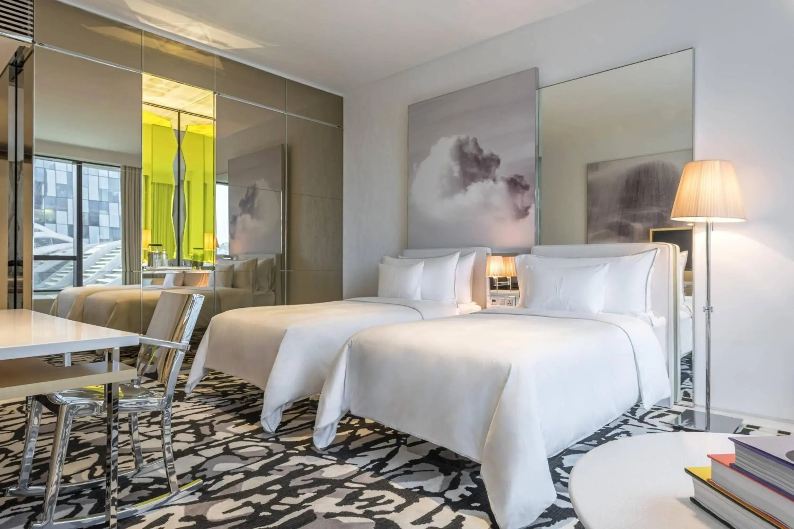 Premier, Guest Room, 2 Twin in JW Marriott Hotel Singapore South Beach Premier, Guest Room, 2 Twin in JW Marriott Hotel Singapore South Beach