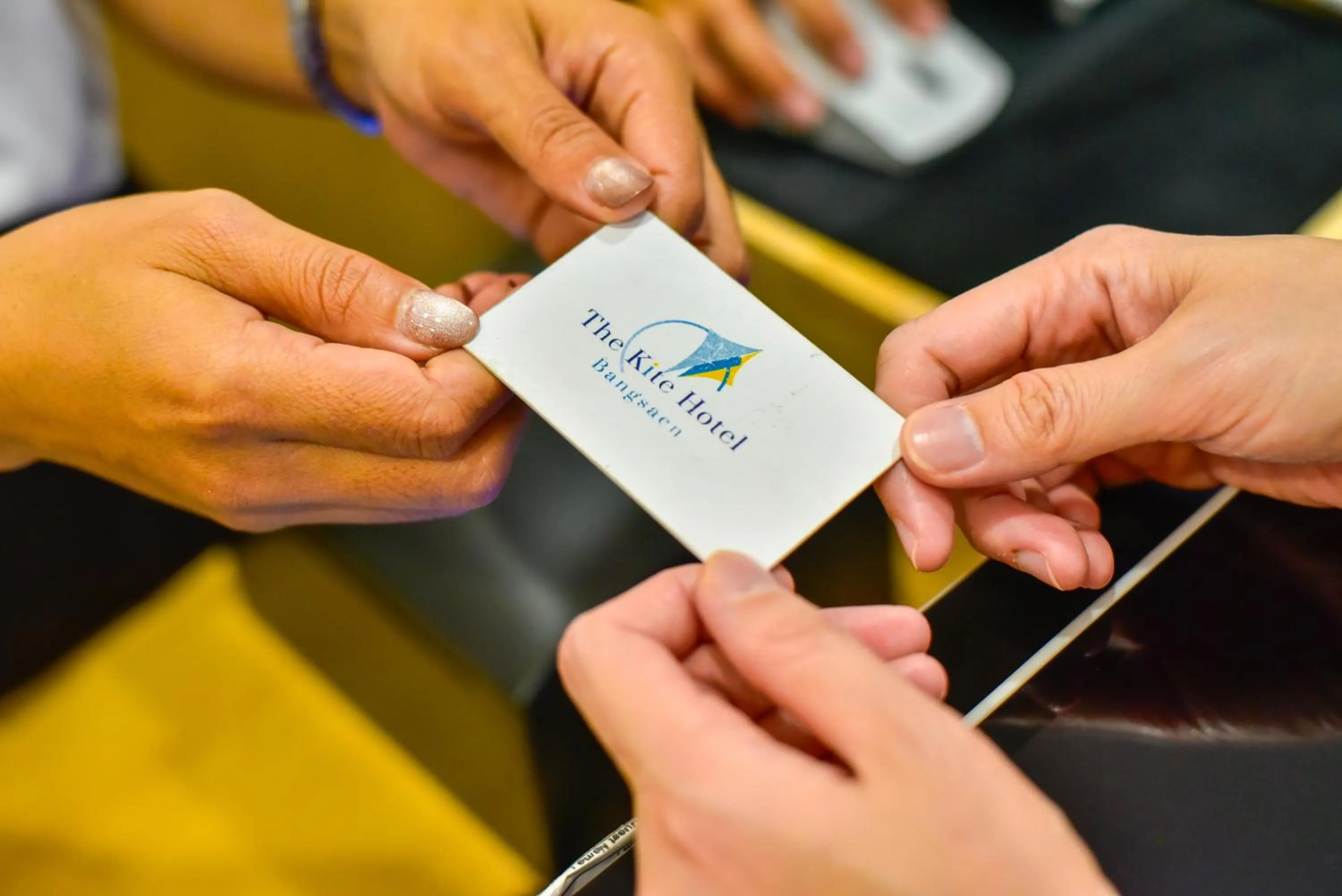 Lobby or reception in The Kite Hotel Bangsaen by Koko