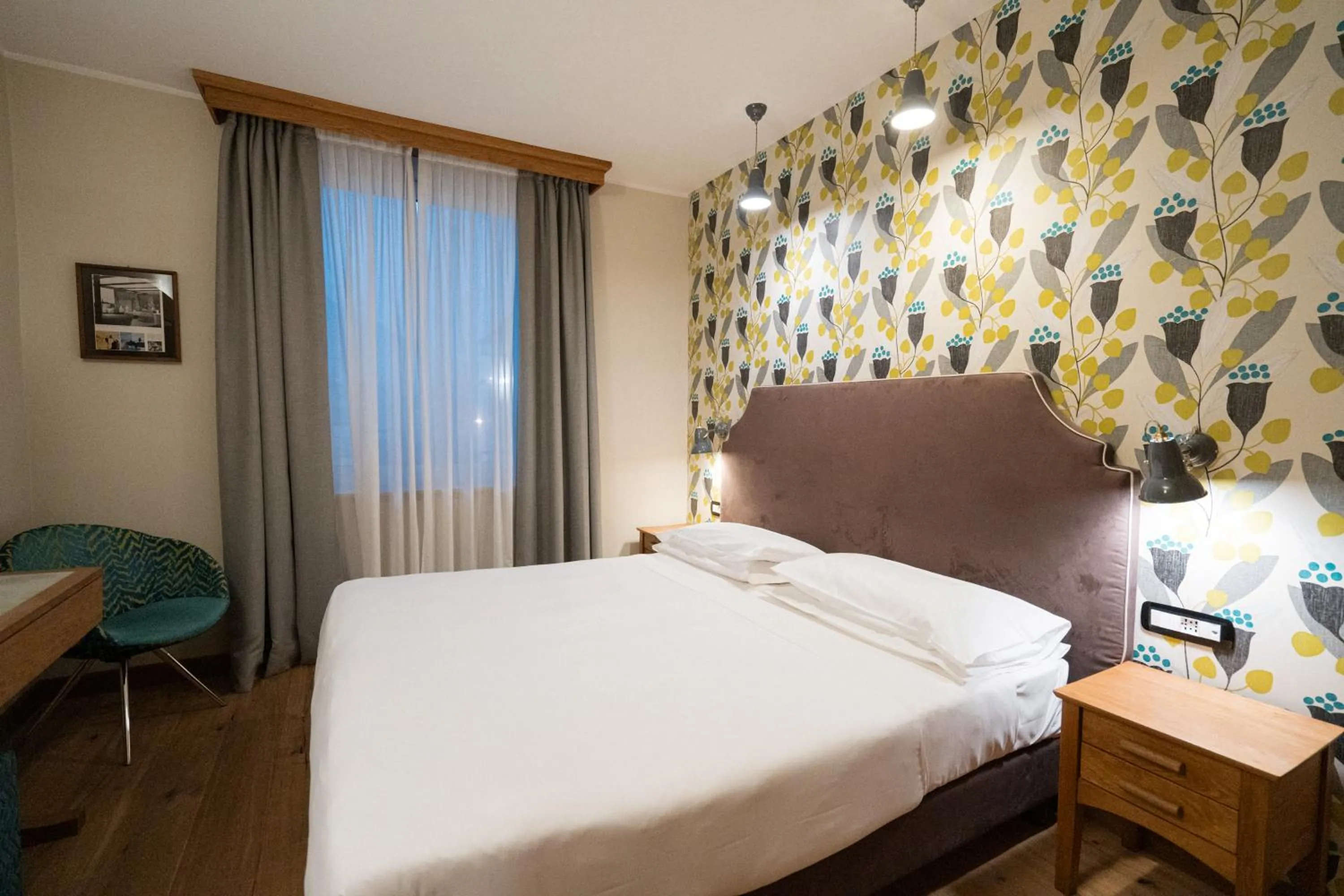 Bed in Duca D'Aosta Hotel