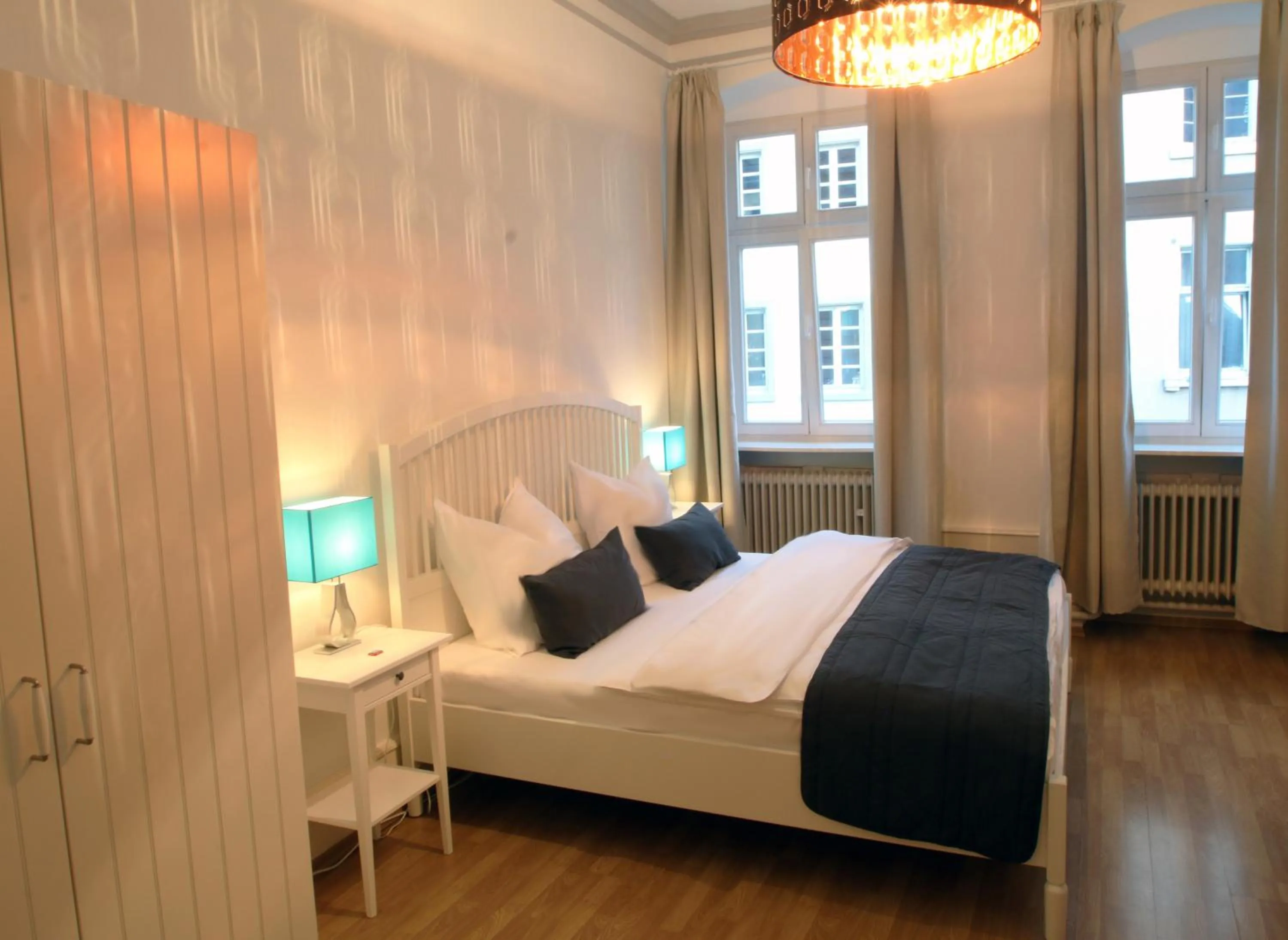 Bed in Hotel Sudpfanne