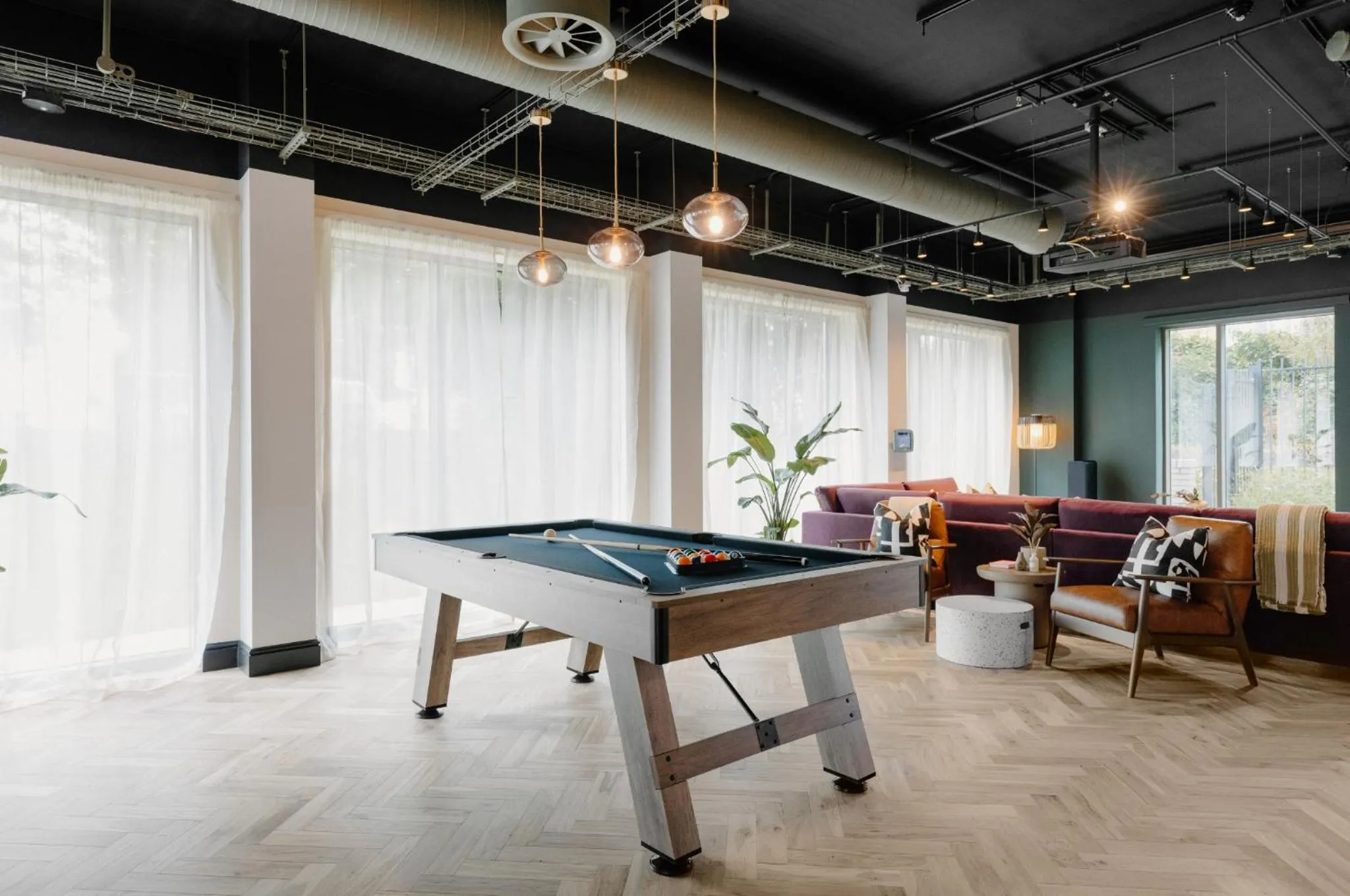 Game Room in Charles Hope Birmingham Westside