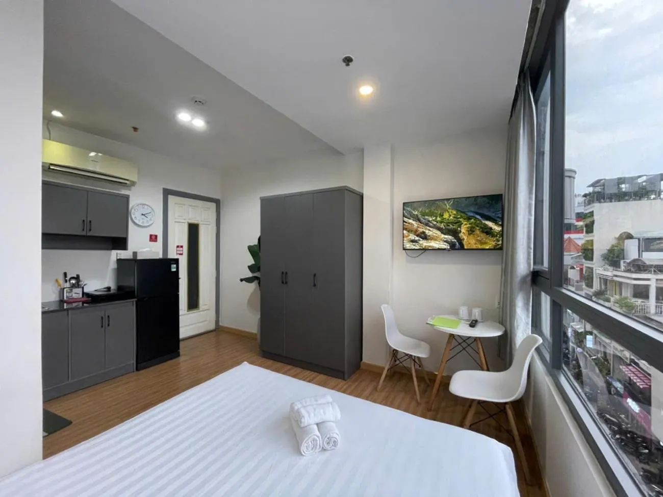 Bedroom, Bed in HomeAway Dang Thi Nhu