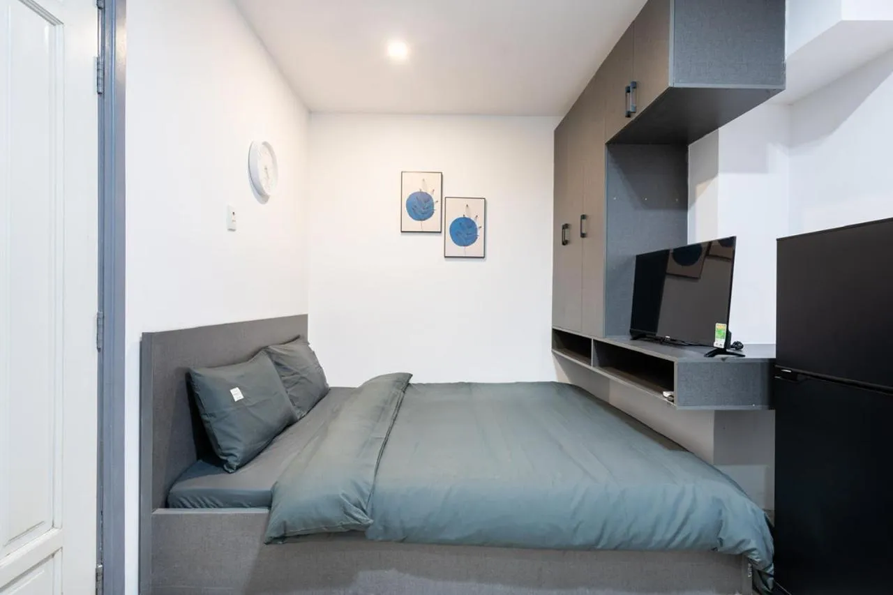 Bedroom, Bed in HomeAway Dang Thi Nhu