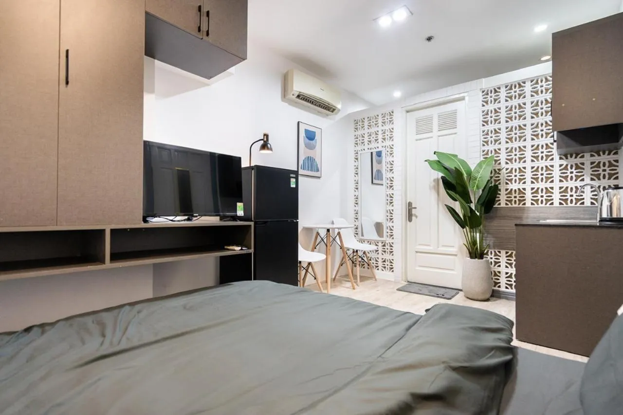 Bedroom, Bed in HomeAway Dang Thi Nhu