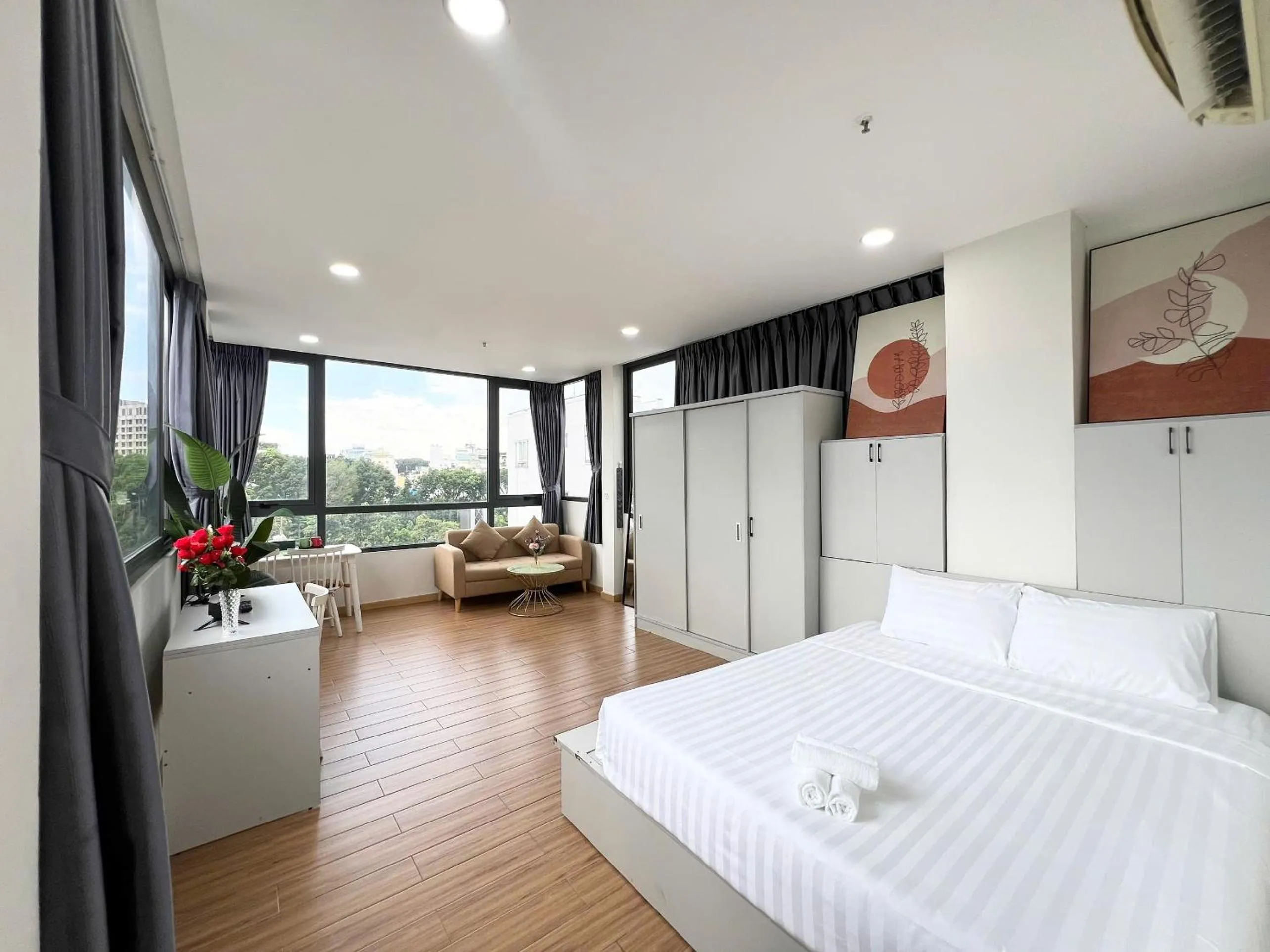 Photo of the whole room, Bed in HomeAway Dang Thi Nhu