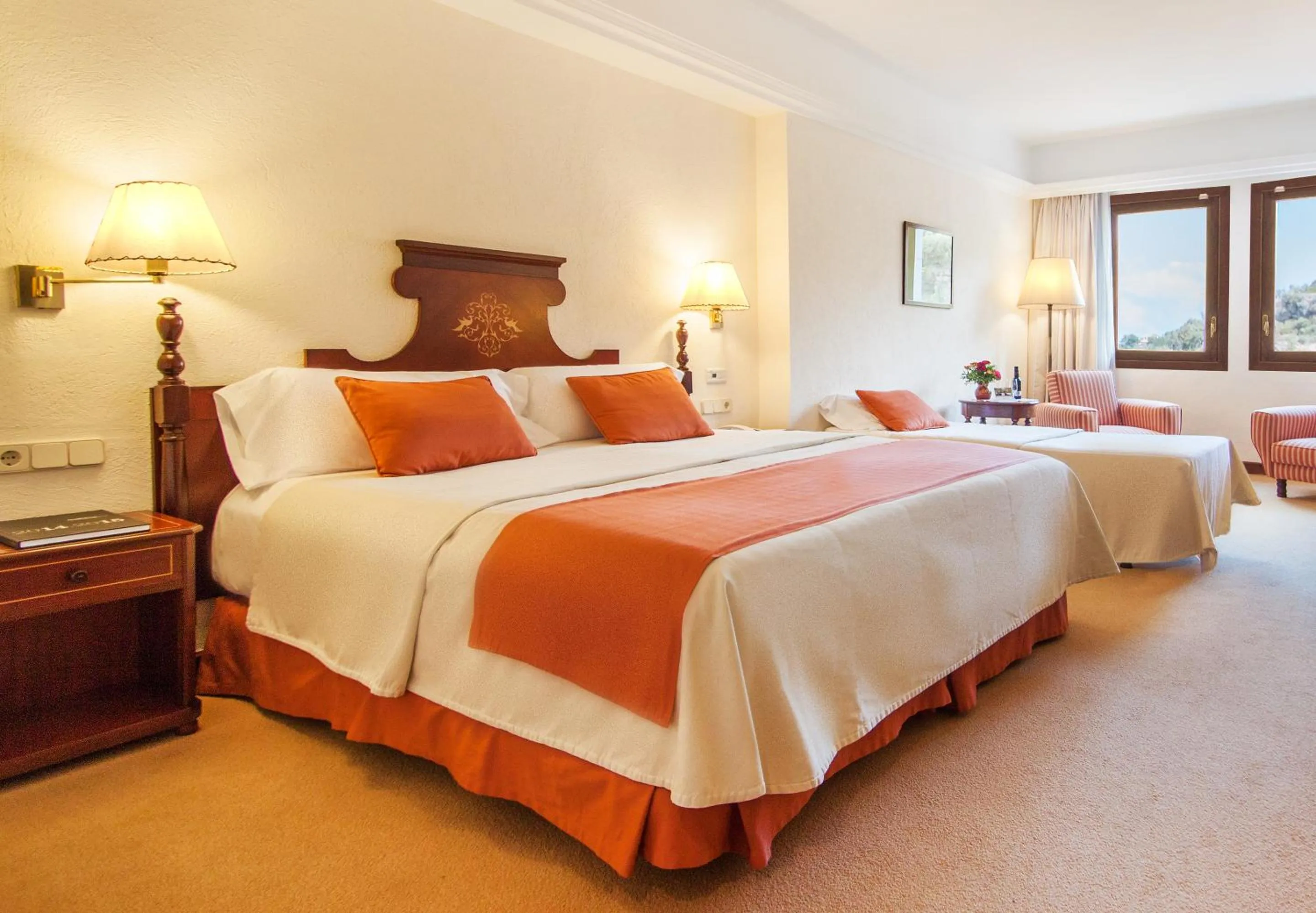 Photo of the whole room, Bed in Es Moli Hotel