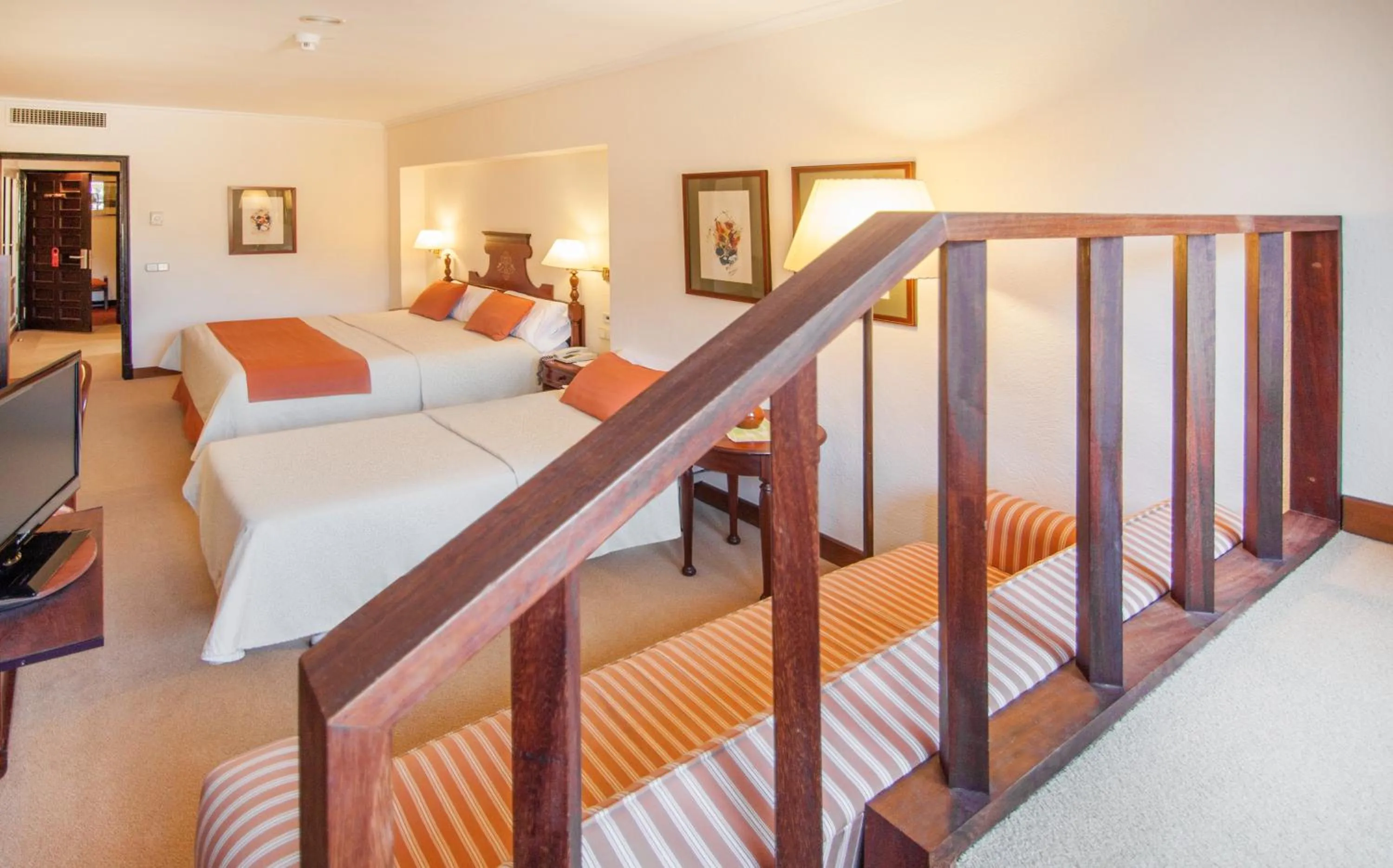 On site, Bed in Es Moli Hotel