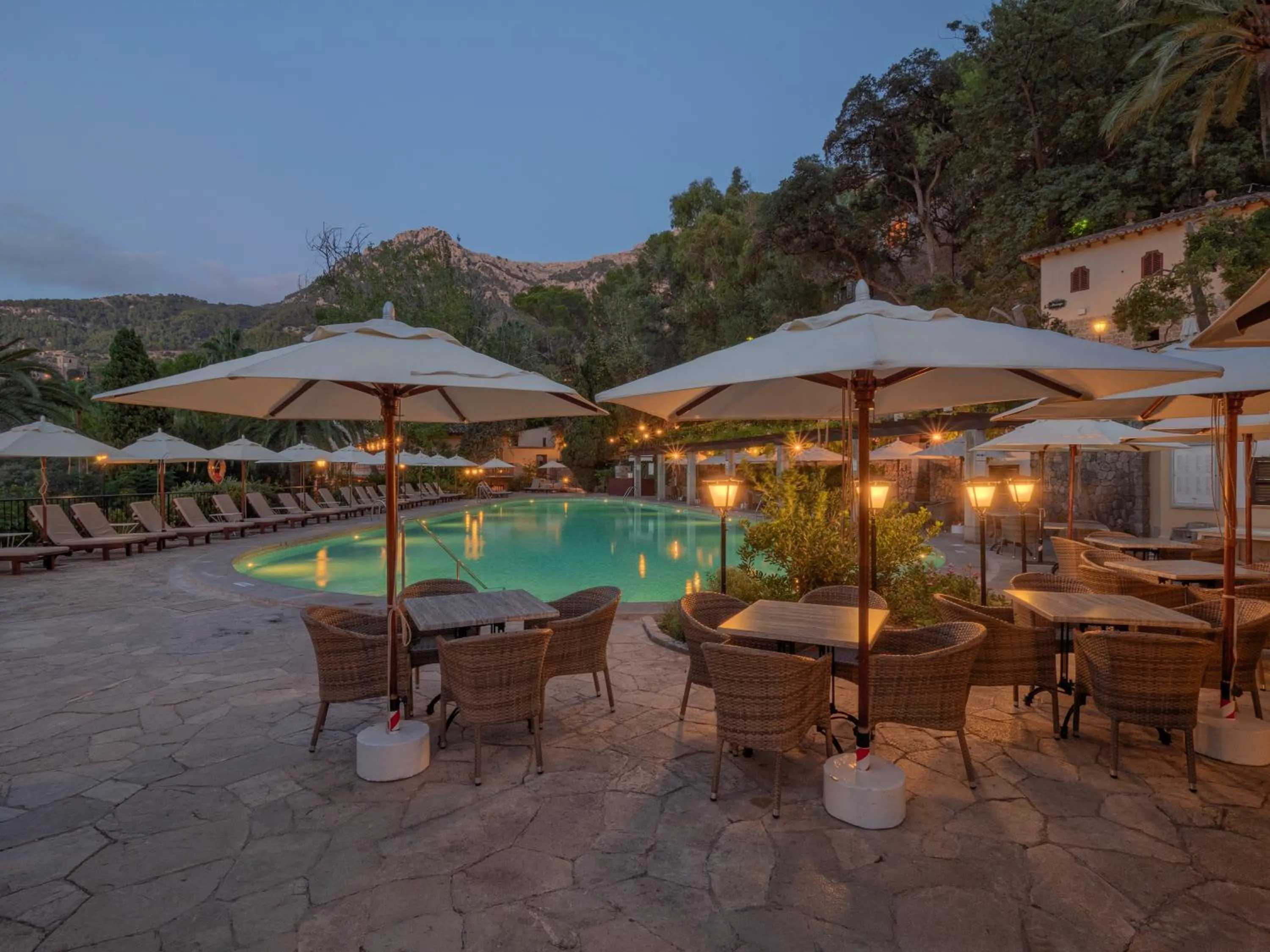 Natural landscape in Es Moli Hotel