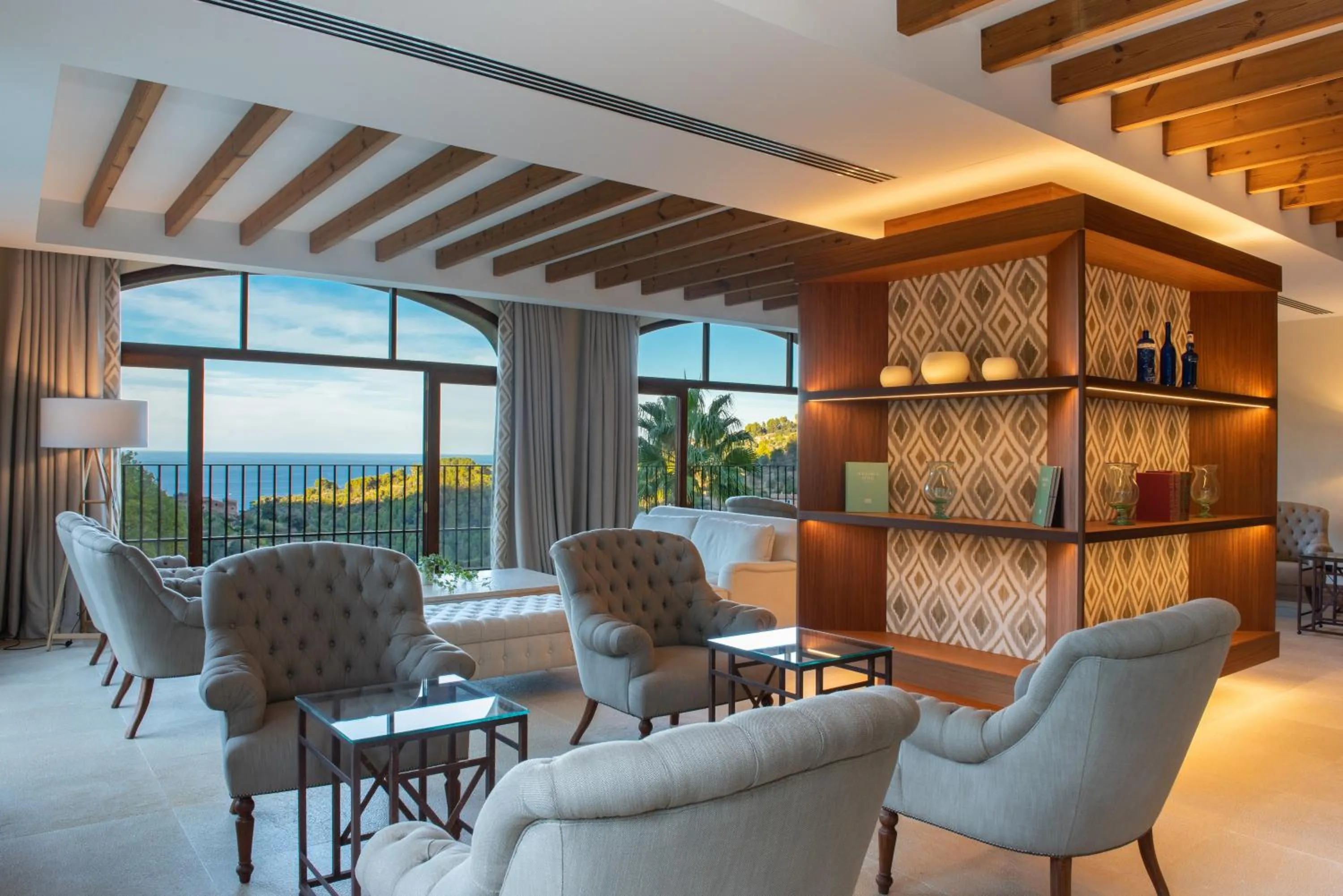 Living room in Es Moli Hotel