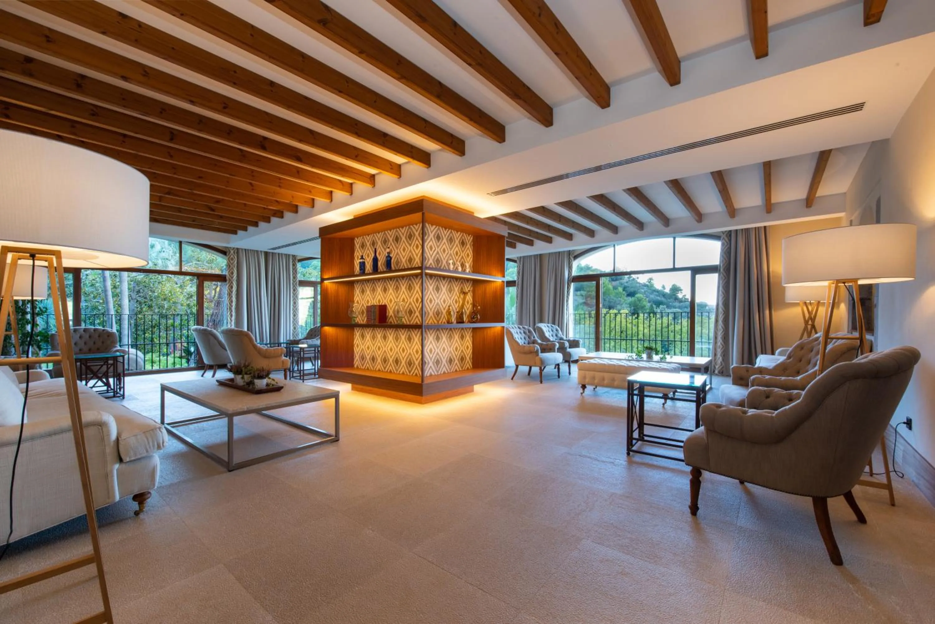 Lounge or bar in Es Moli Hotel