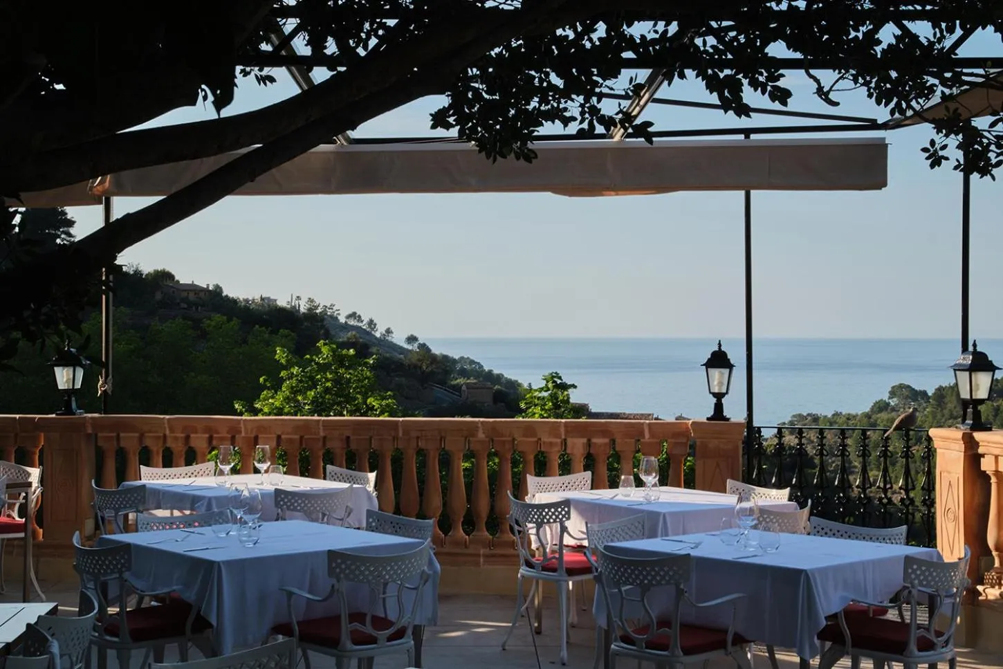Patio in Es Moli Hotel