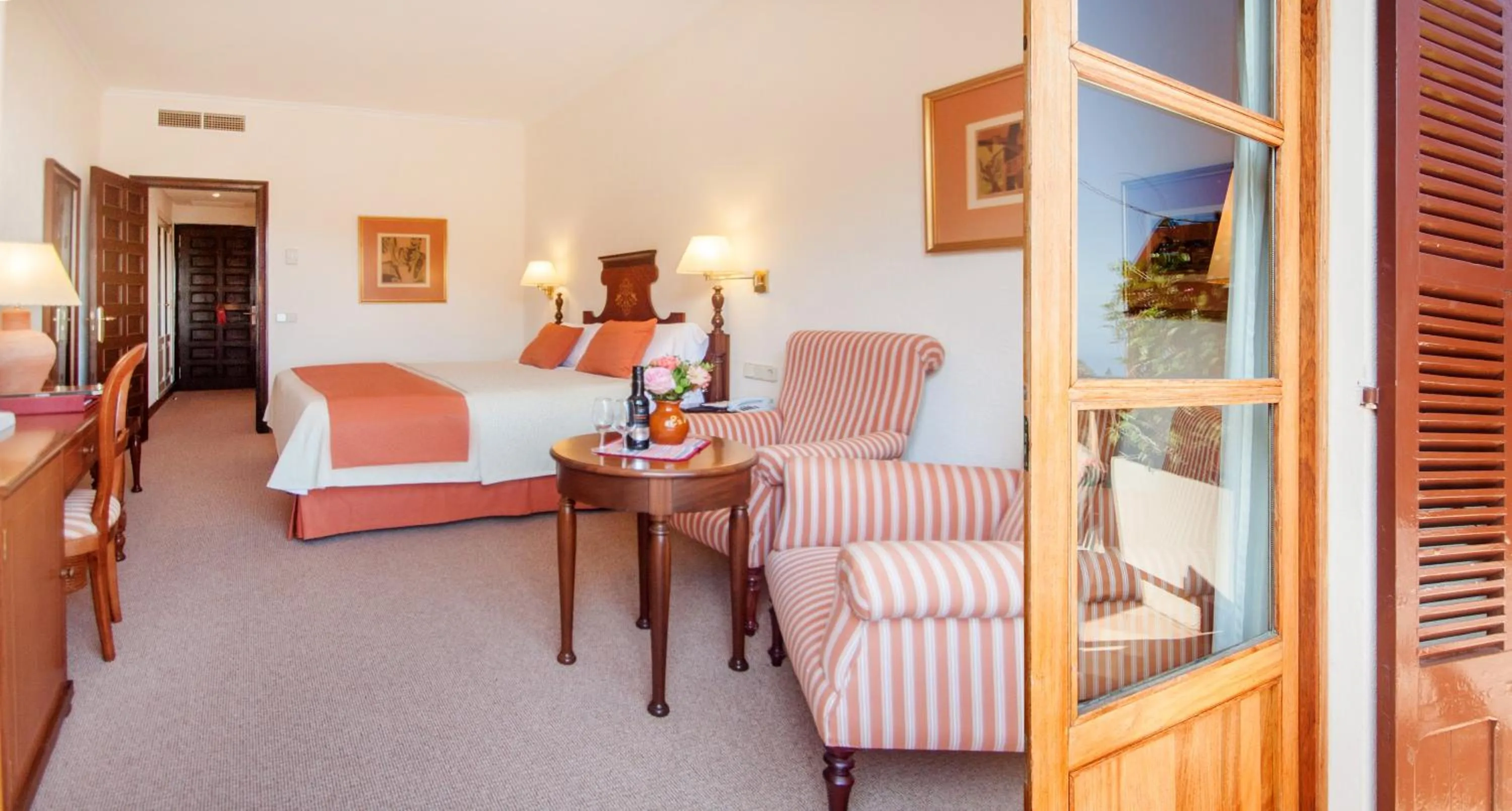 Bedroom in Es Moli Hotel