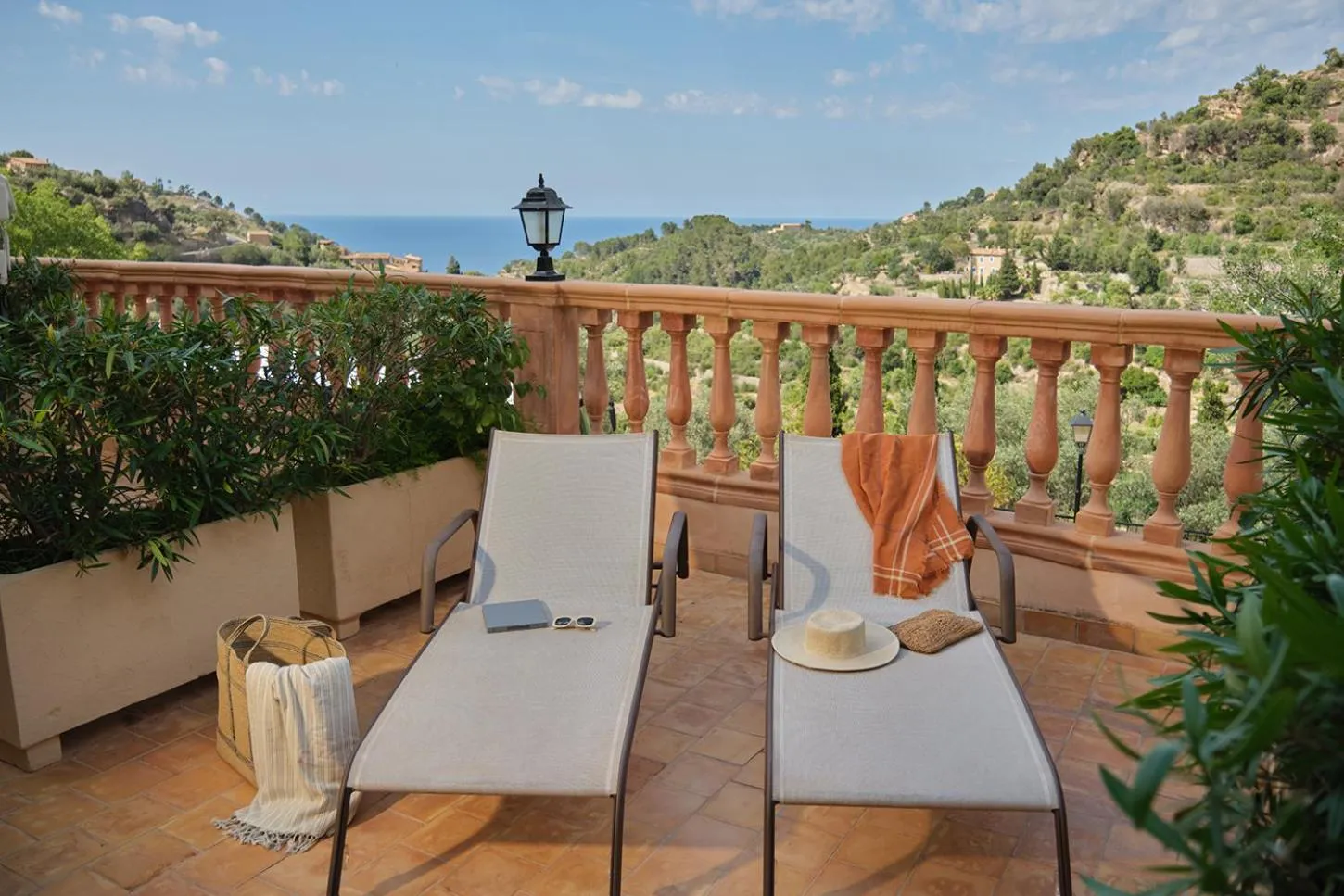 Natural landscape in Es Moli Hotel