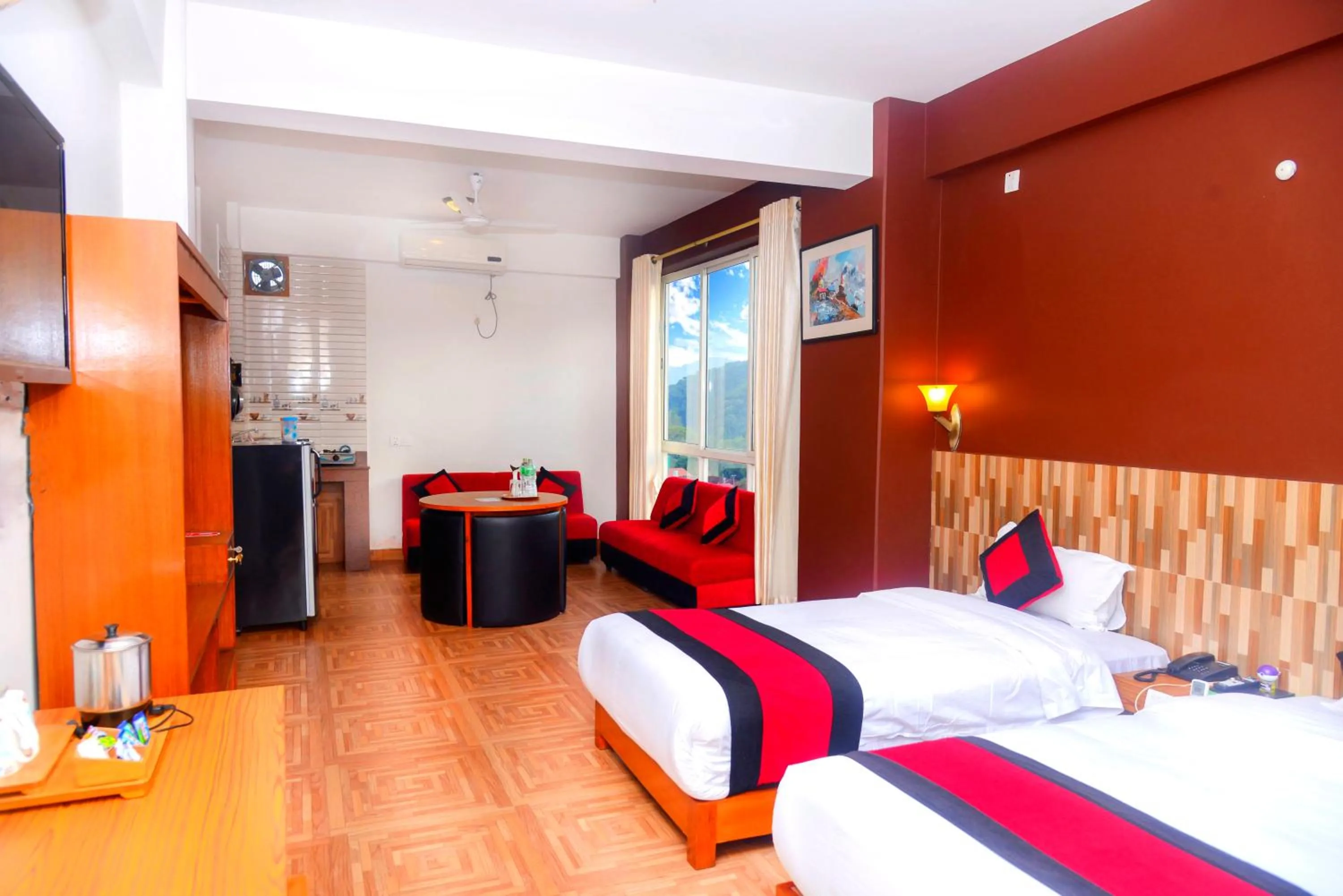 Bedroom, Bed in Hotel City Inn - Mountain View