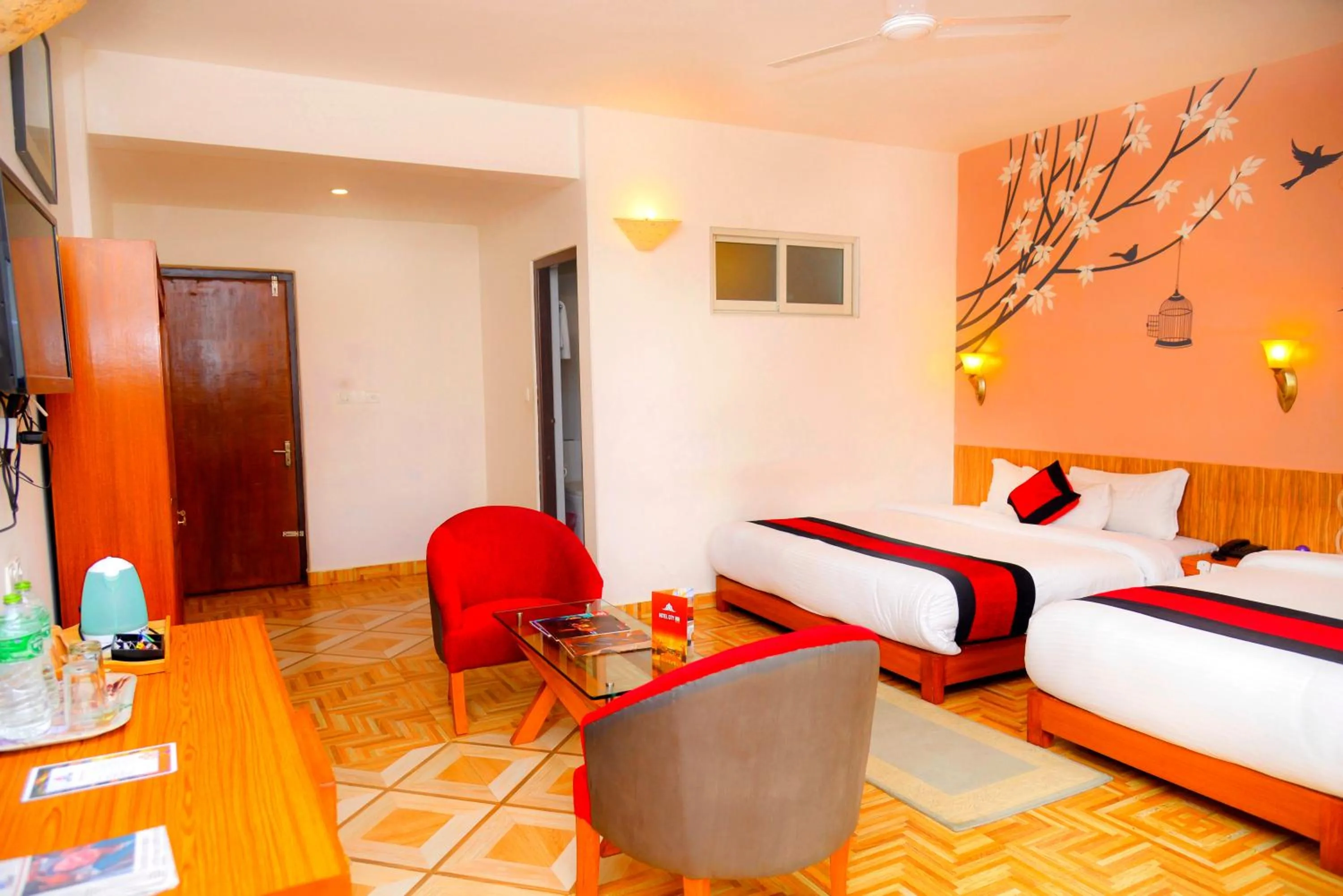 Bedroom, Bed in Hotel City Inn - Mountain View