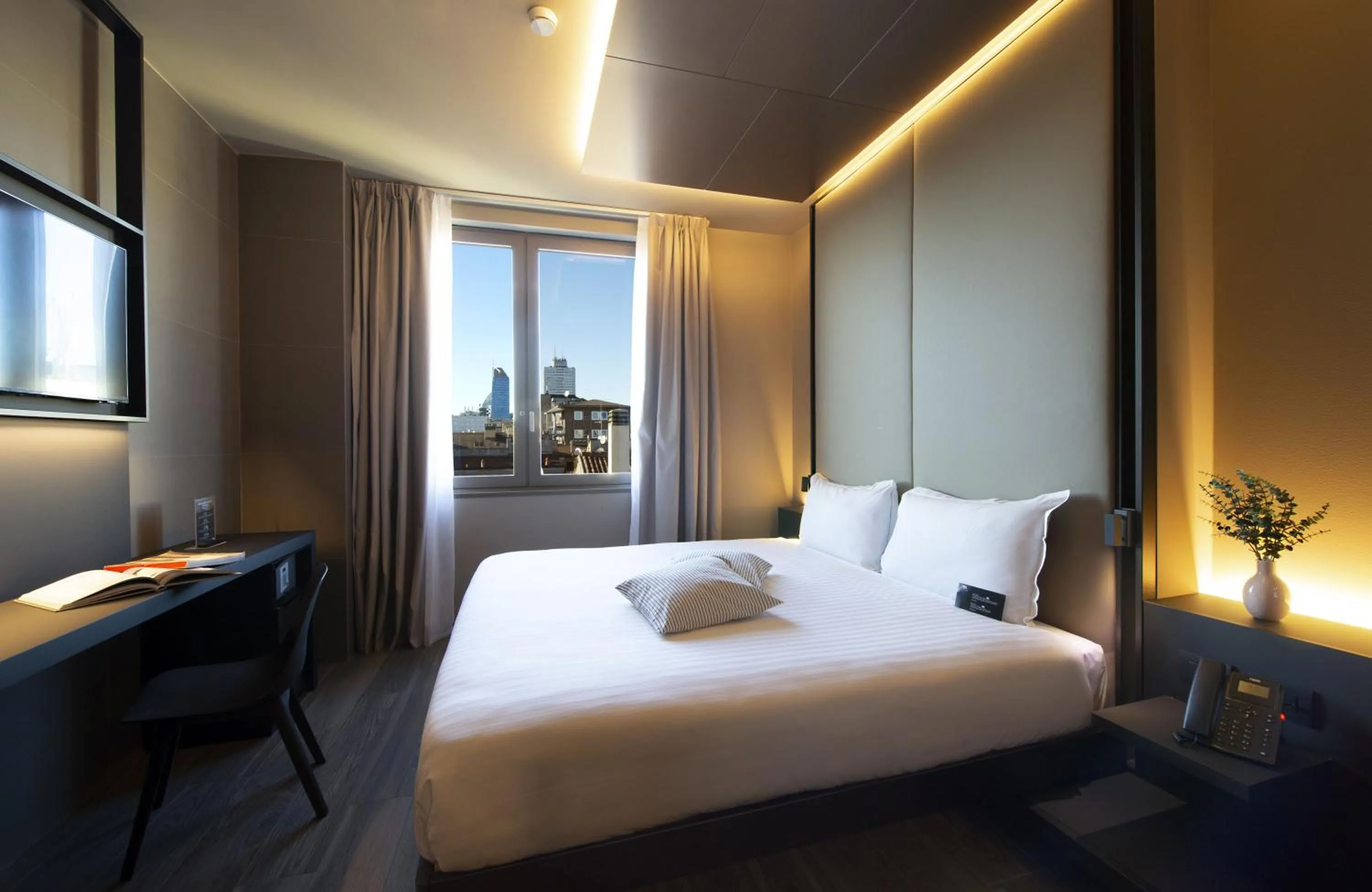 Bedroom, Bed in 7BA Hotel Milano