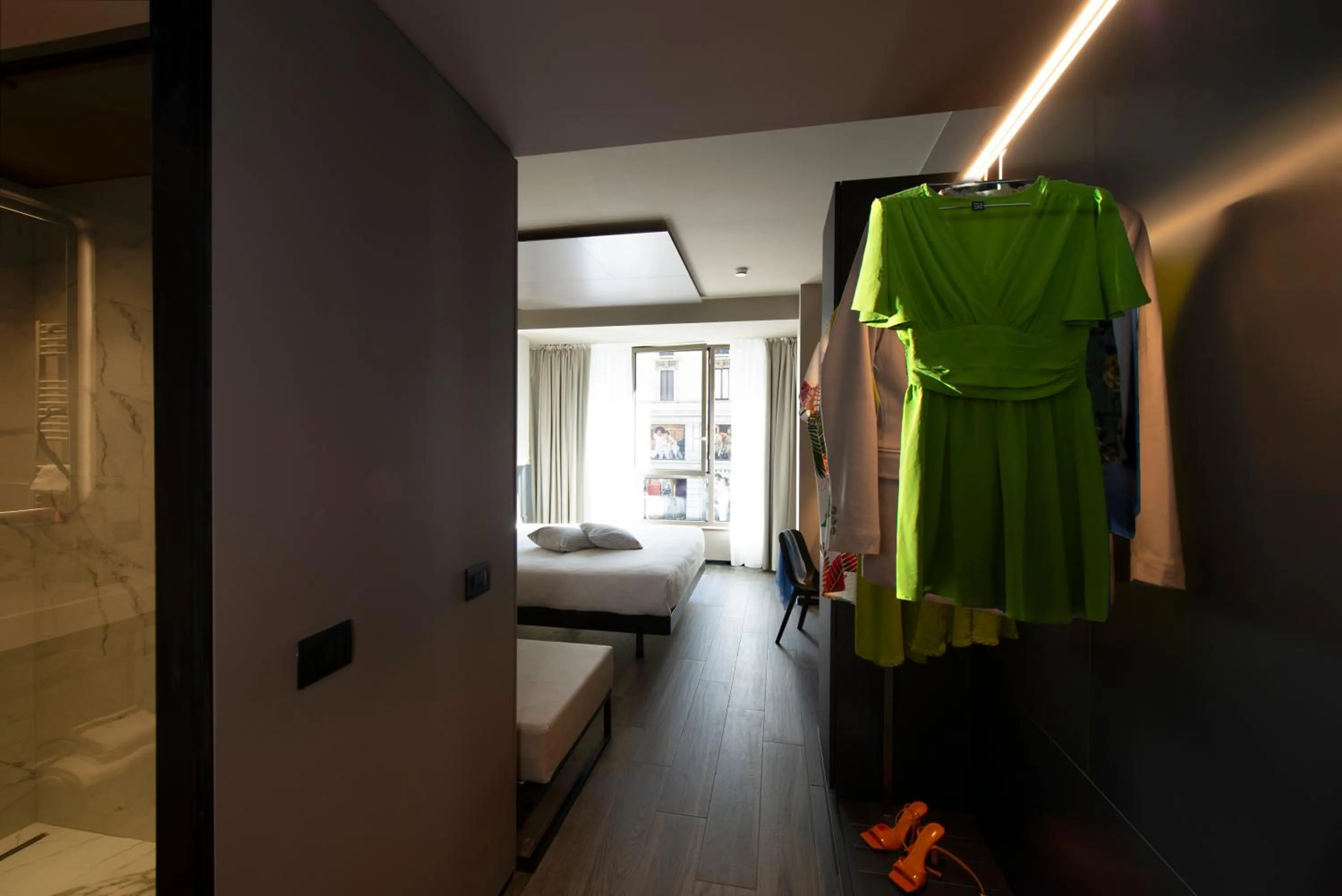Bedroom, Bed in 7BA Hotel Milano