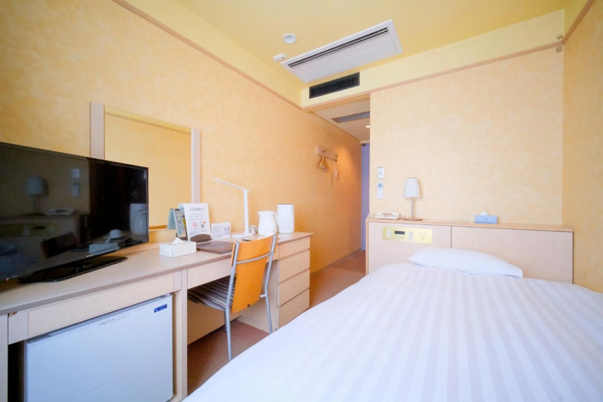 Bed in Yuzawa Royal hotel