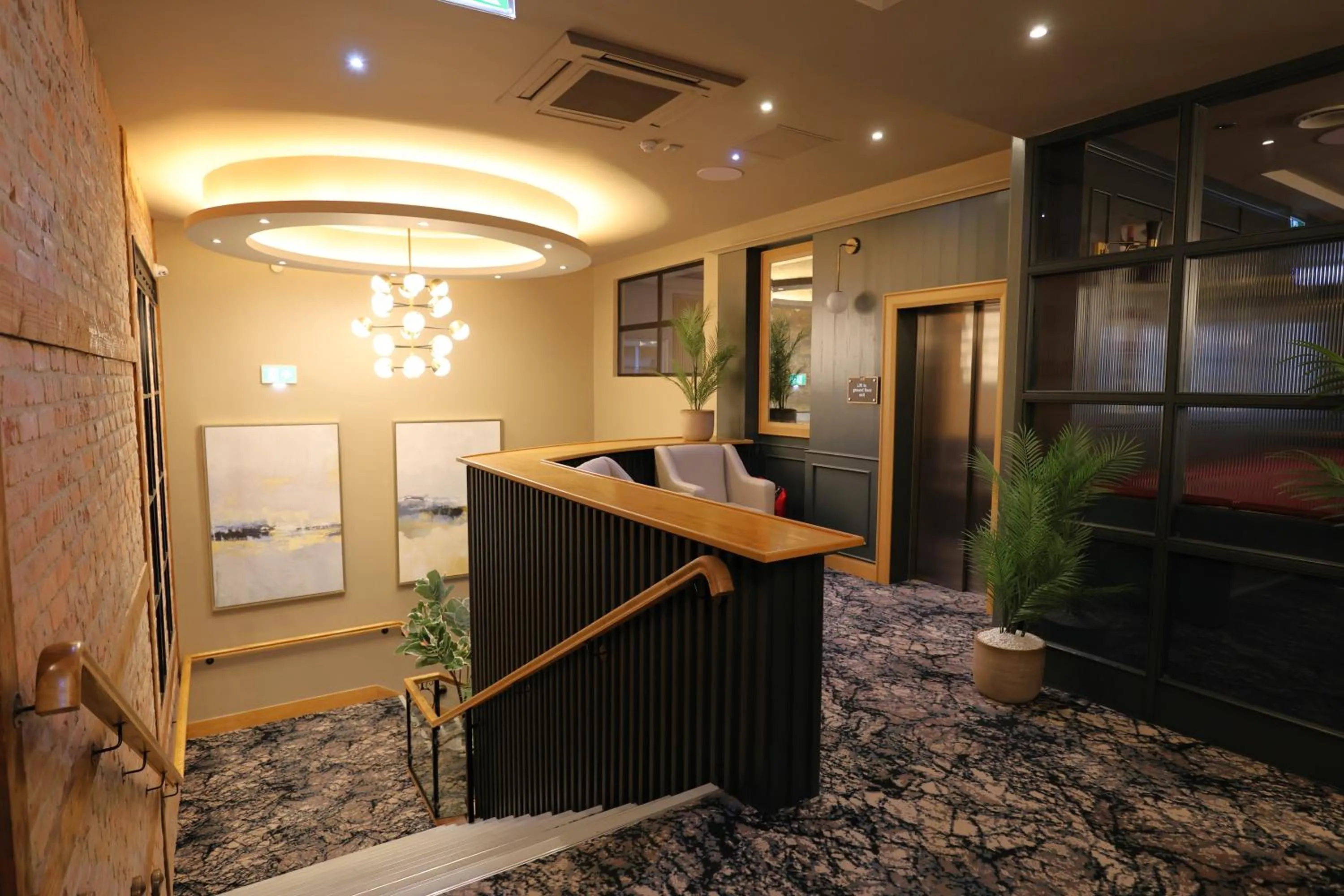 Lobby or reception in The Maiden City Hotel