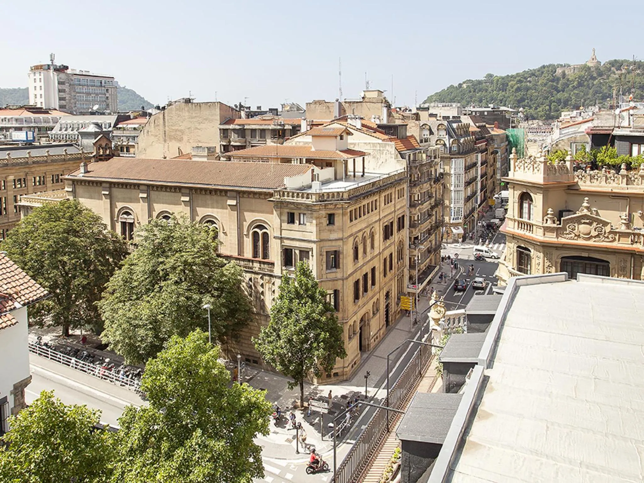 Bird's eye view in A Room In The City Hostel