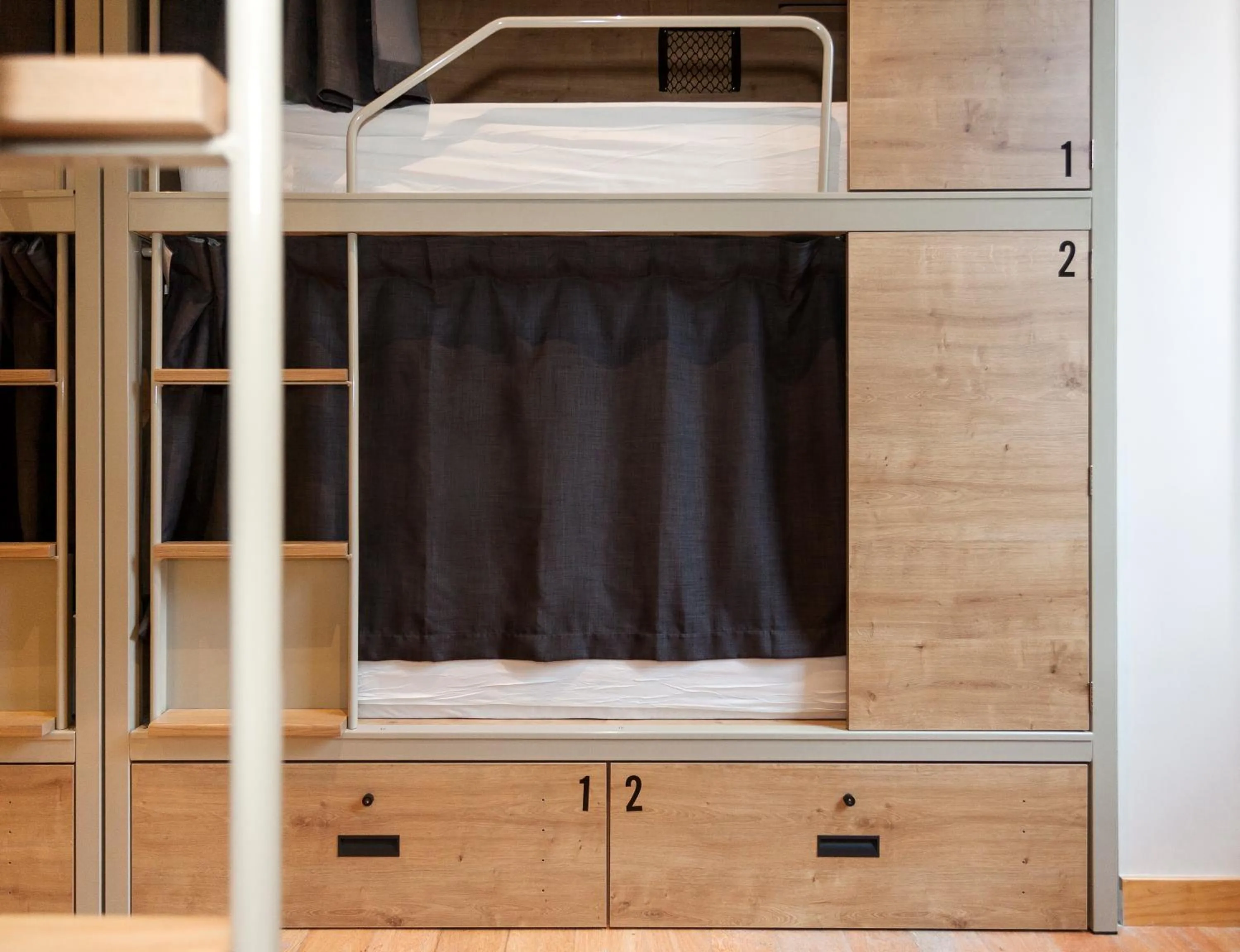 Bedroom, Bed in A Room In The City Hostel