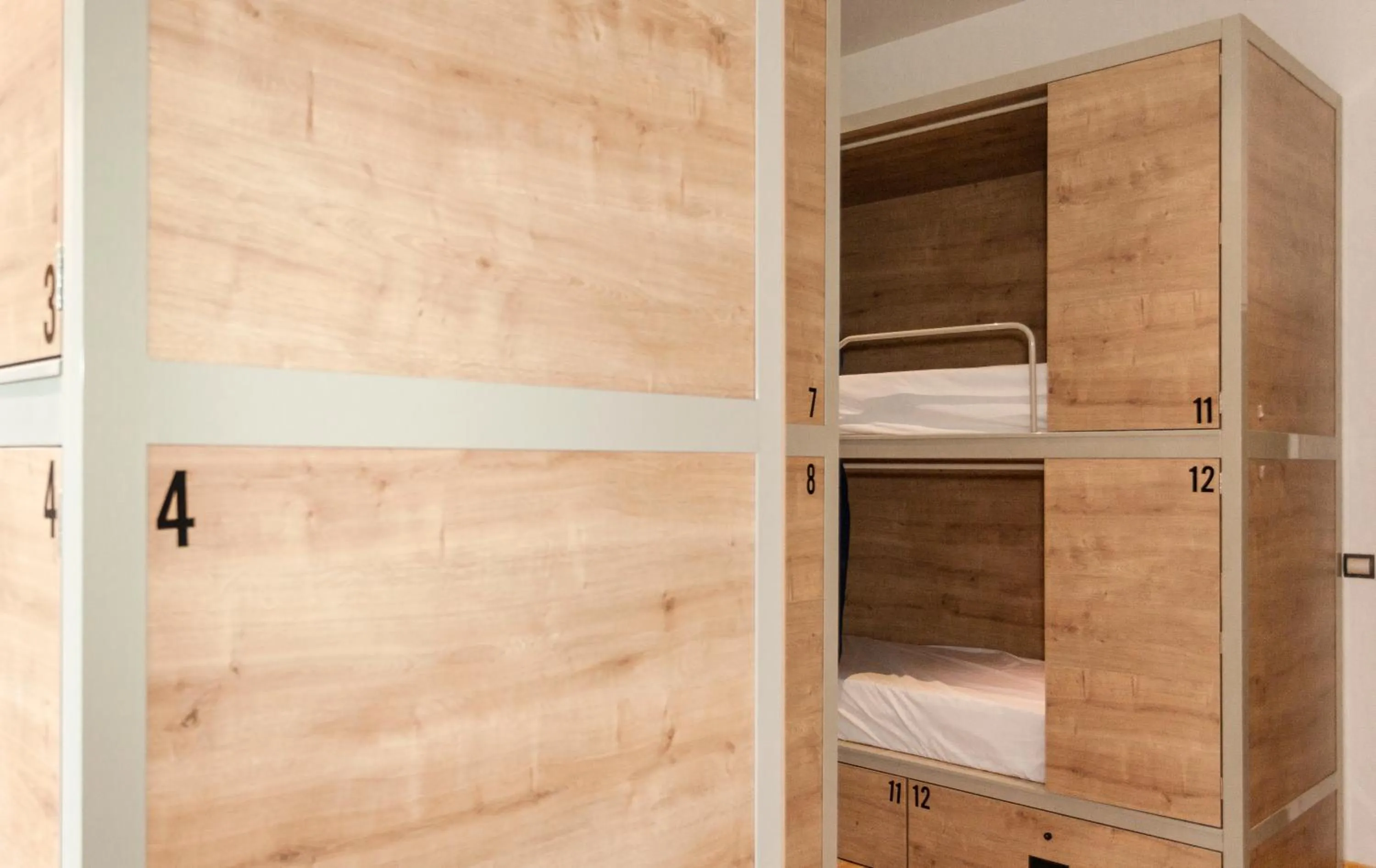 Bedroom, Bed in A Room In The City Hostel