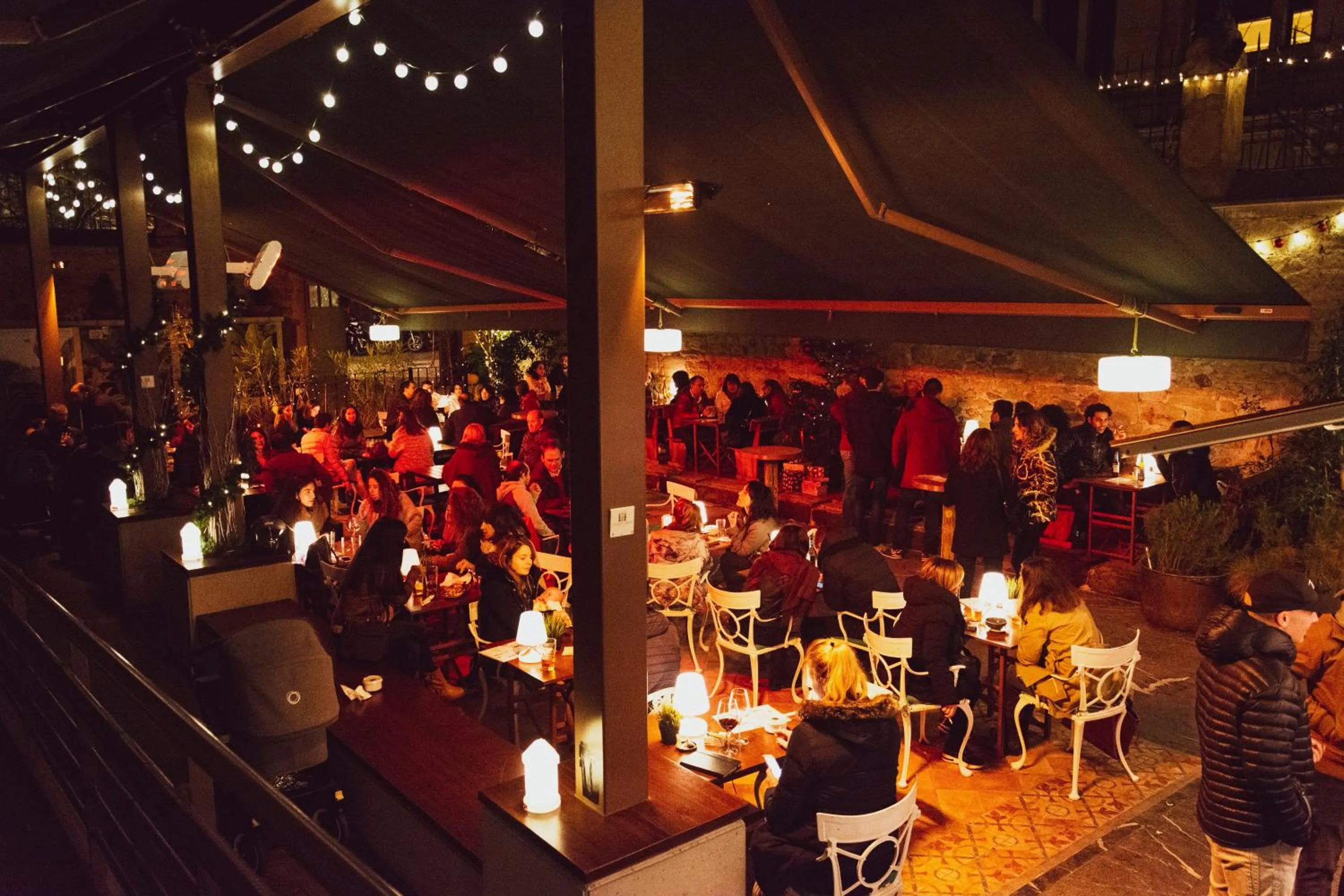 People in A Room In The City Hostel