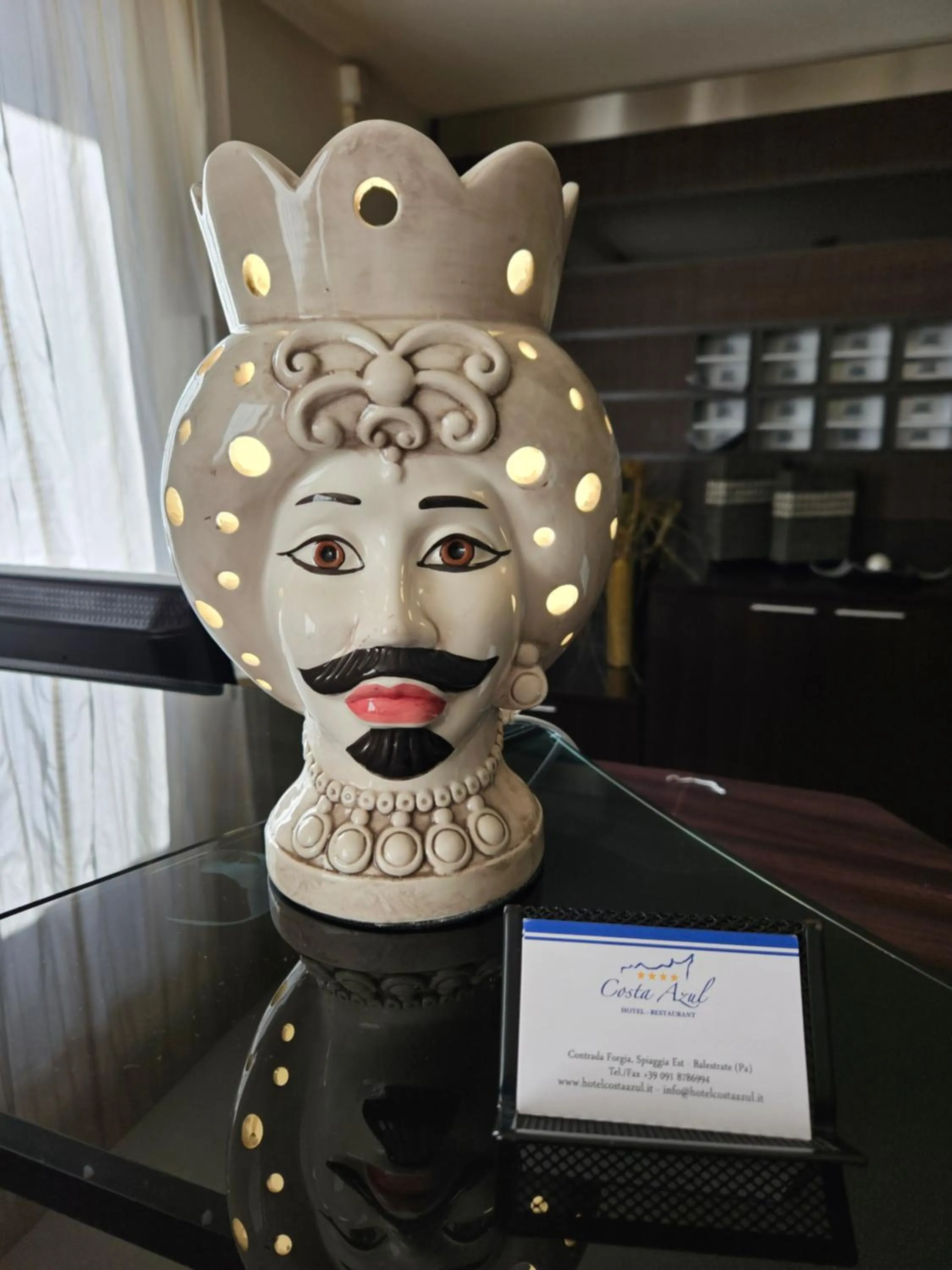 Lobby or reception in Hotel Costa Azul