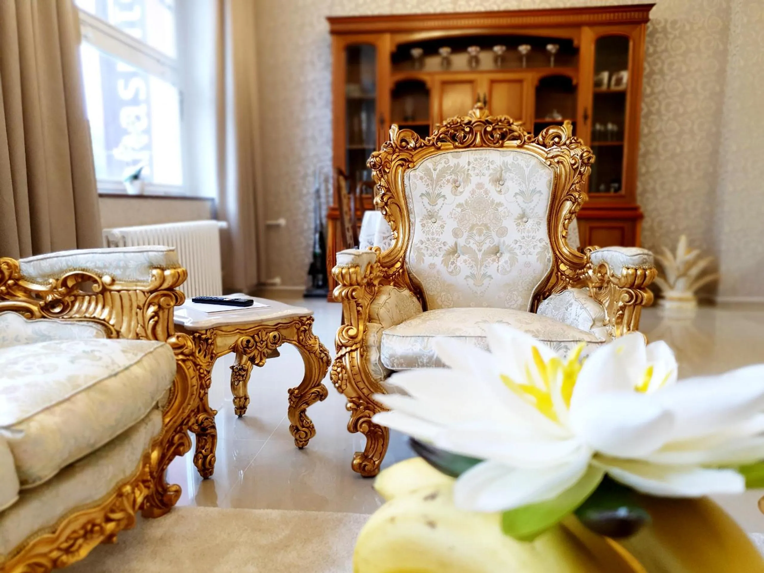 Decorative detail in Madonna Apartments