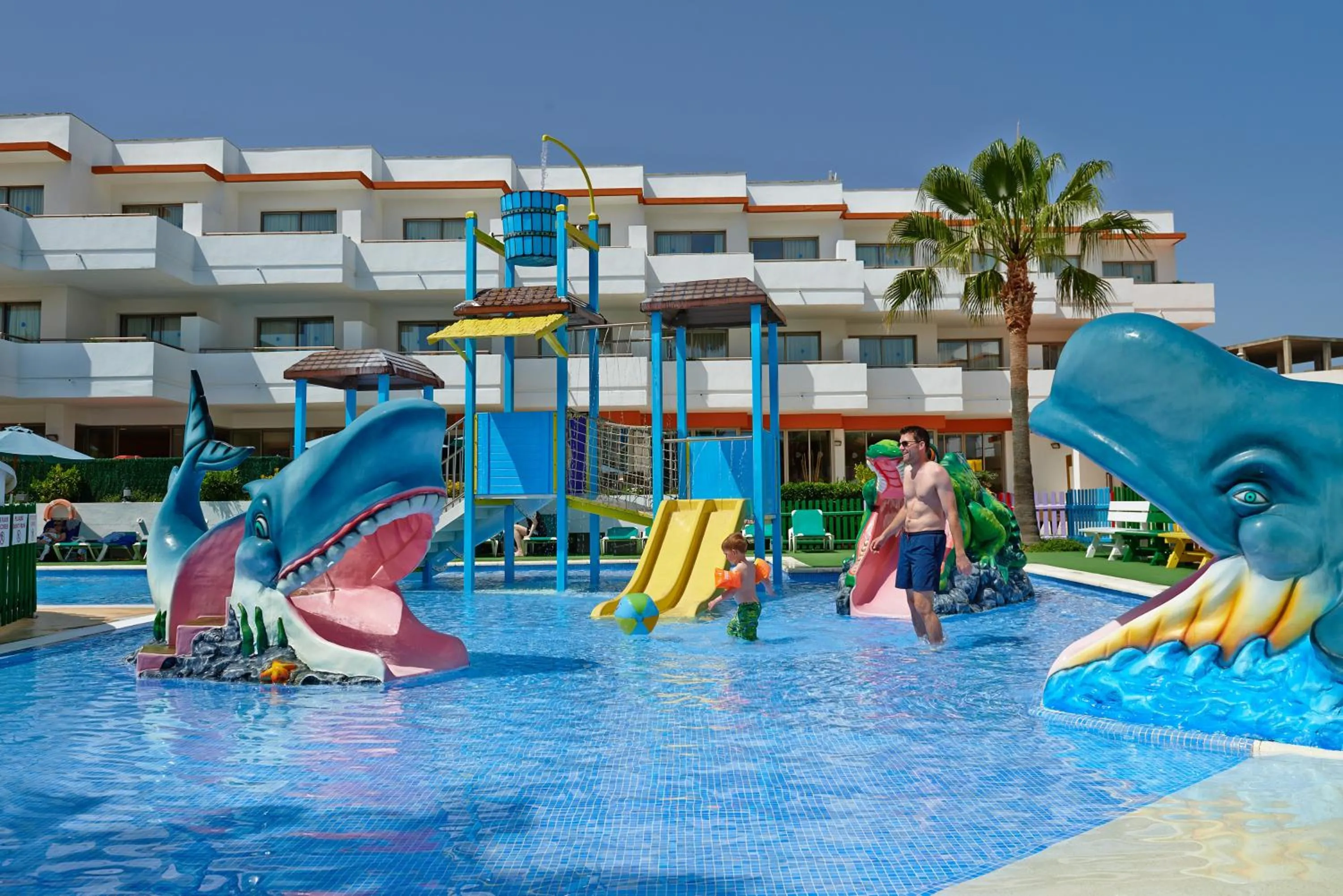 Aqua park in Grupotel Mallorca Mar