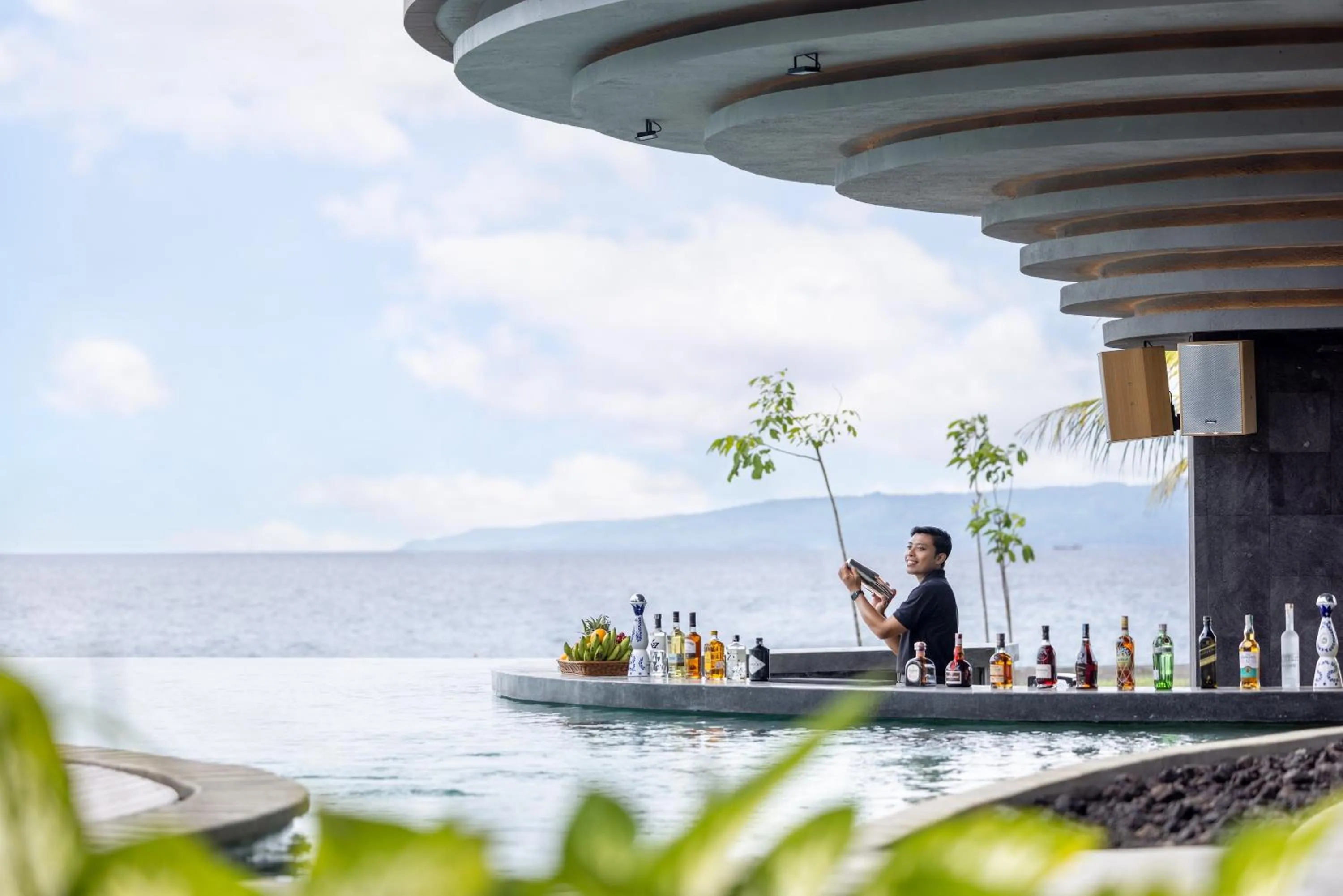 Lounge or bar in Quenzo Beach Resort