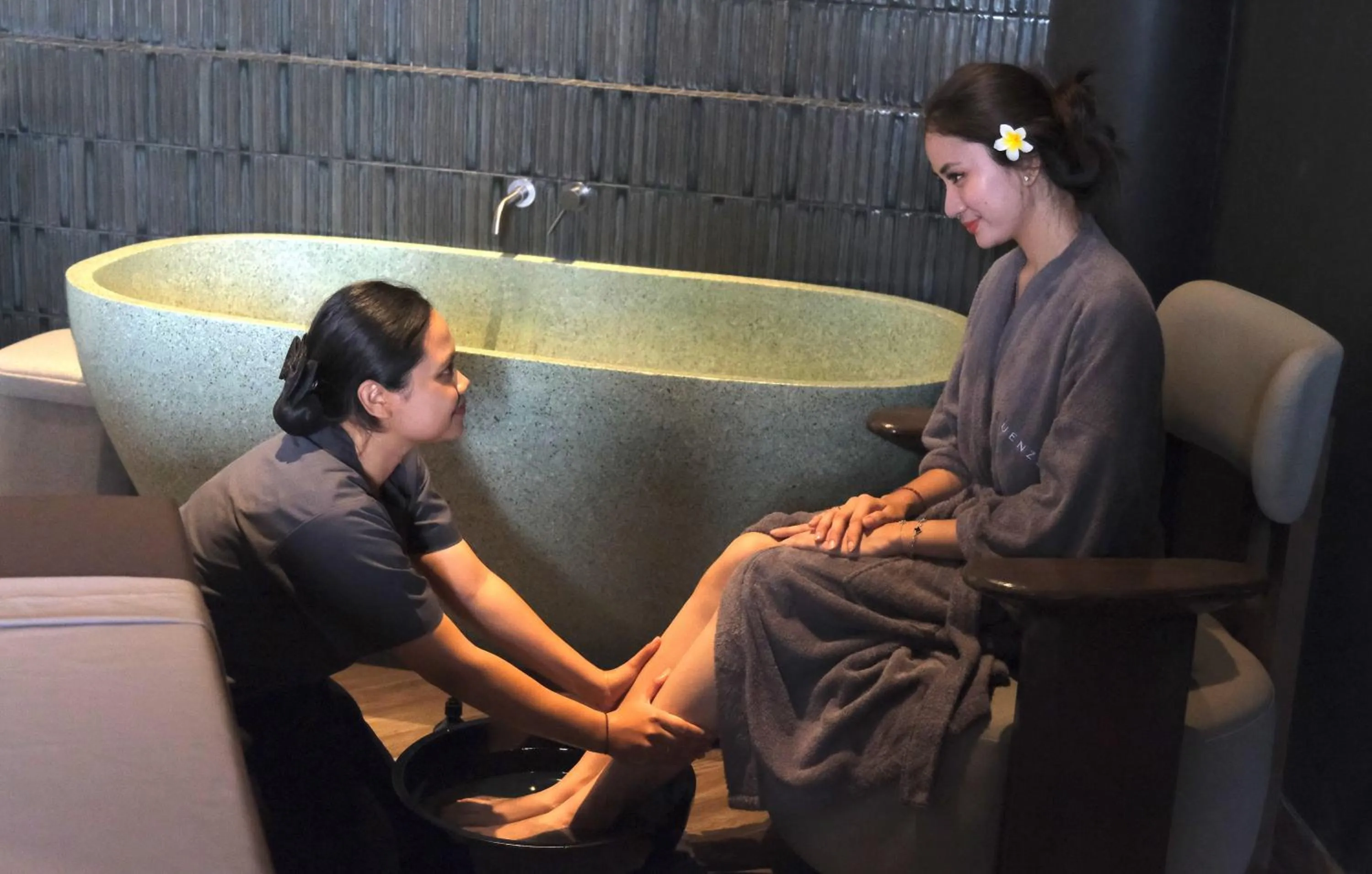 Spa and wellness centre/facilities in Quenzo Beach Resort