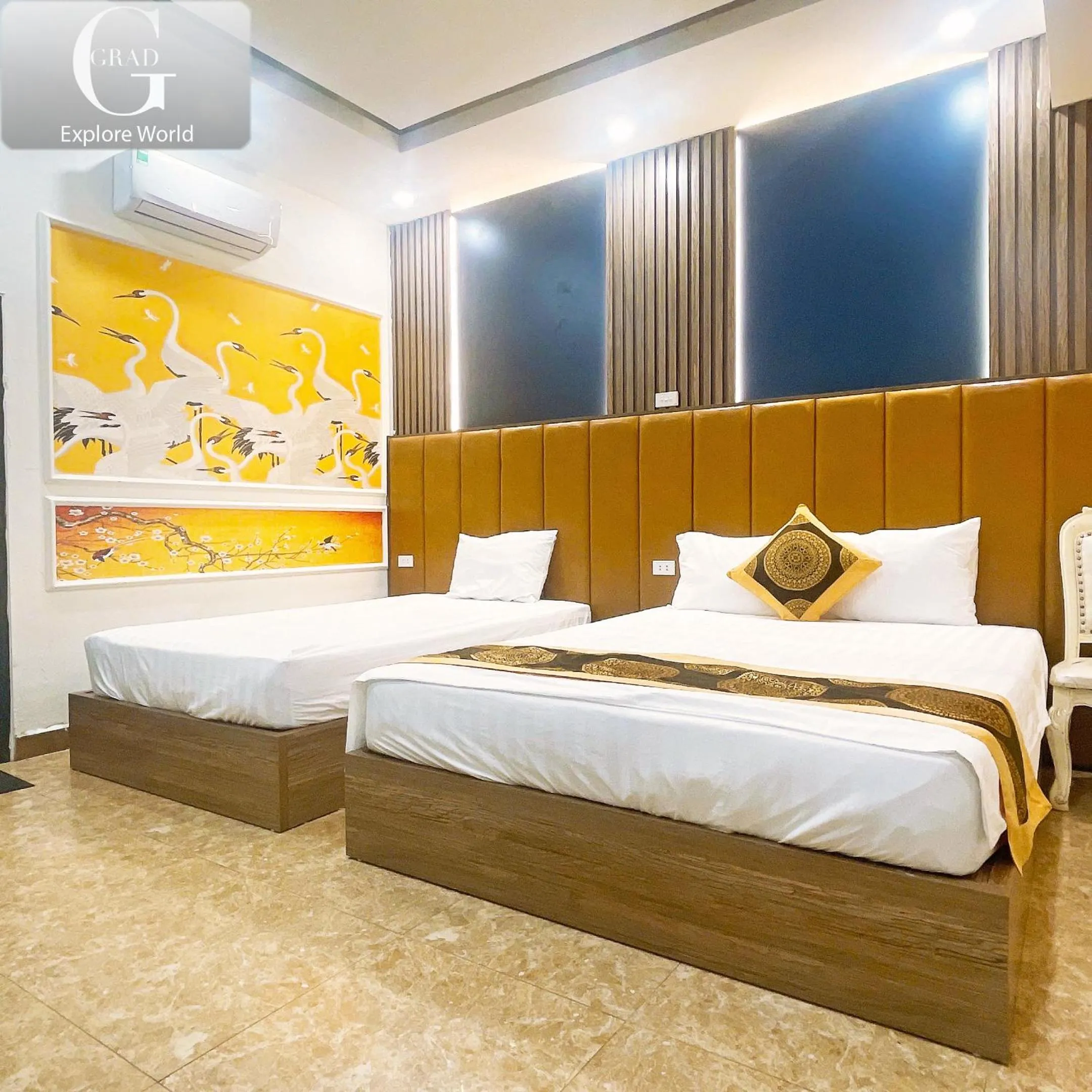 Bed in Binh Nguyen 1 Hotel