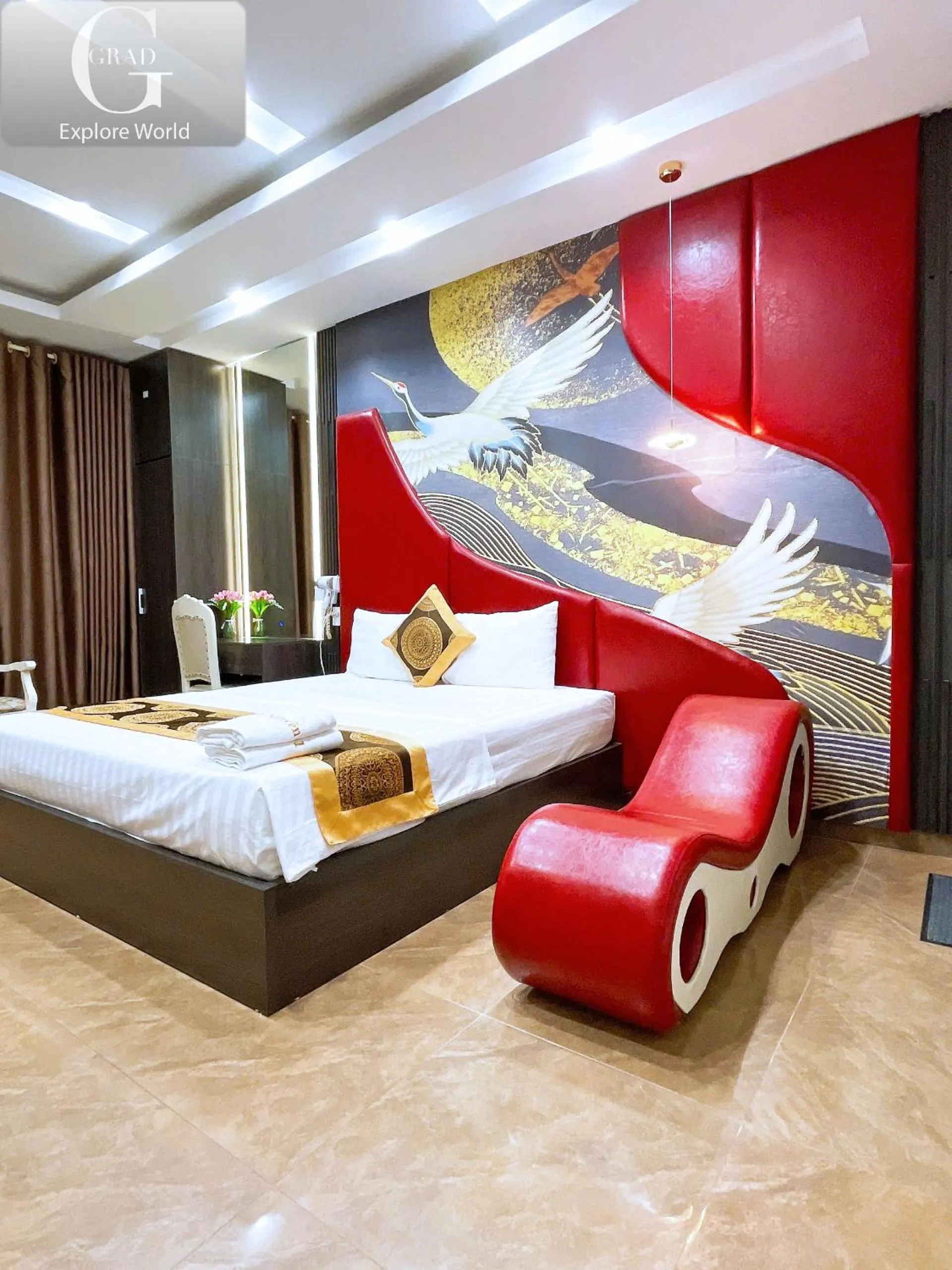 Bed in Binh Nguyen 1 Hotel