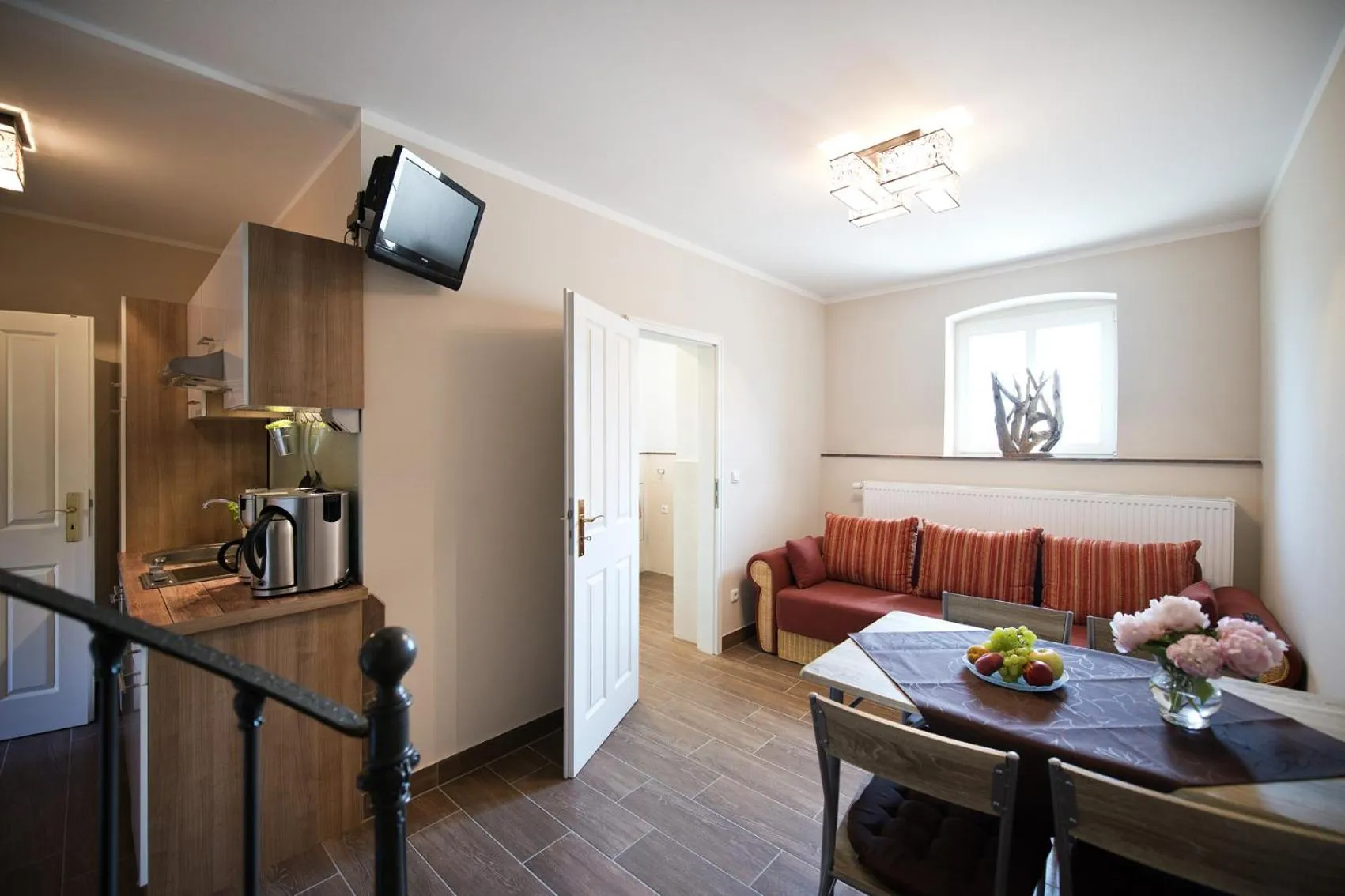 Seating area, Bed in Guest house Villa Fritz