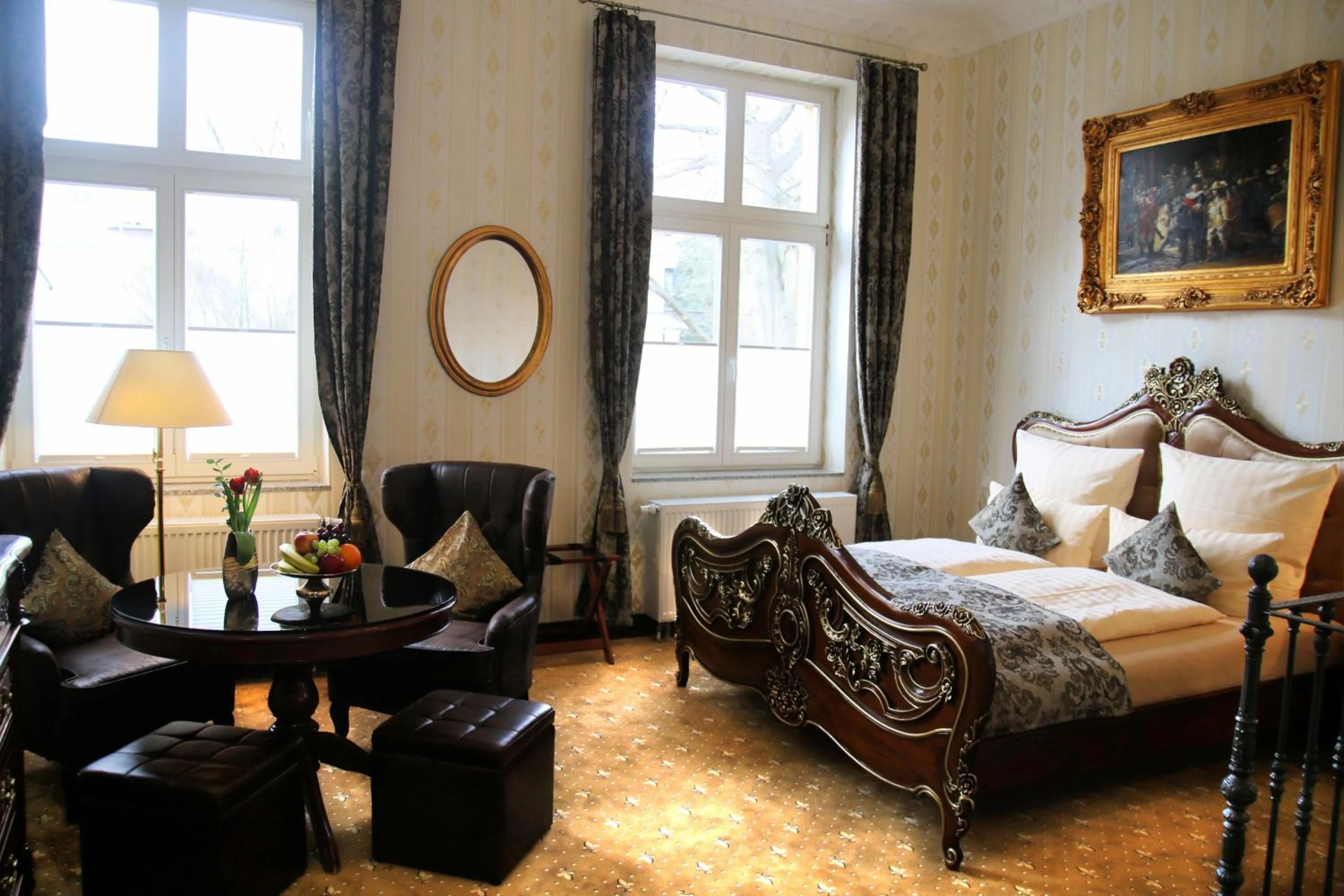 Living room, Bed in Guest house Villa Fritz