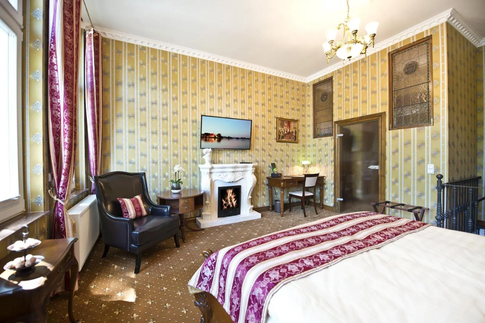 Living room, Bed in Guest house Villa Fritz