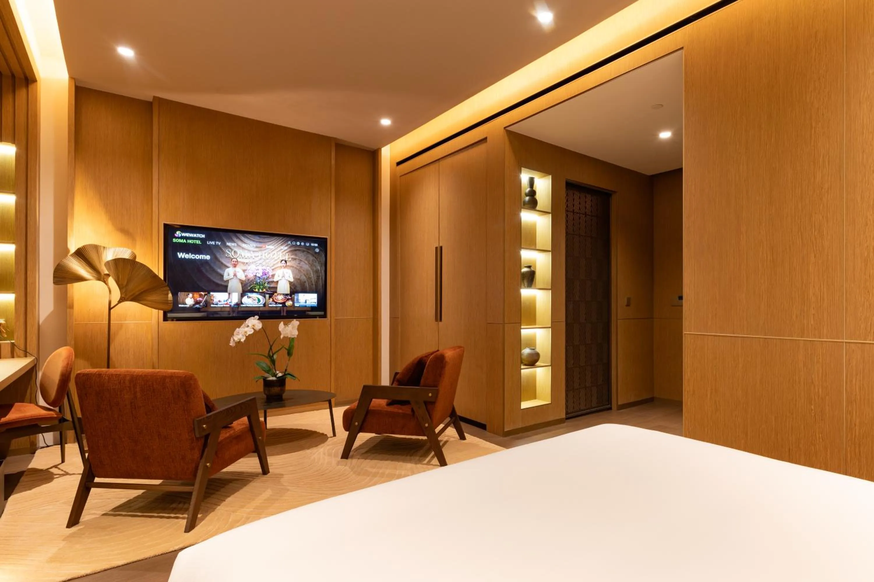 Bed in SOMA HOTEL Riverside