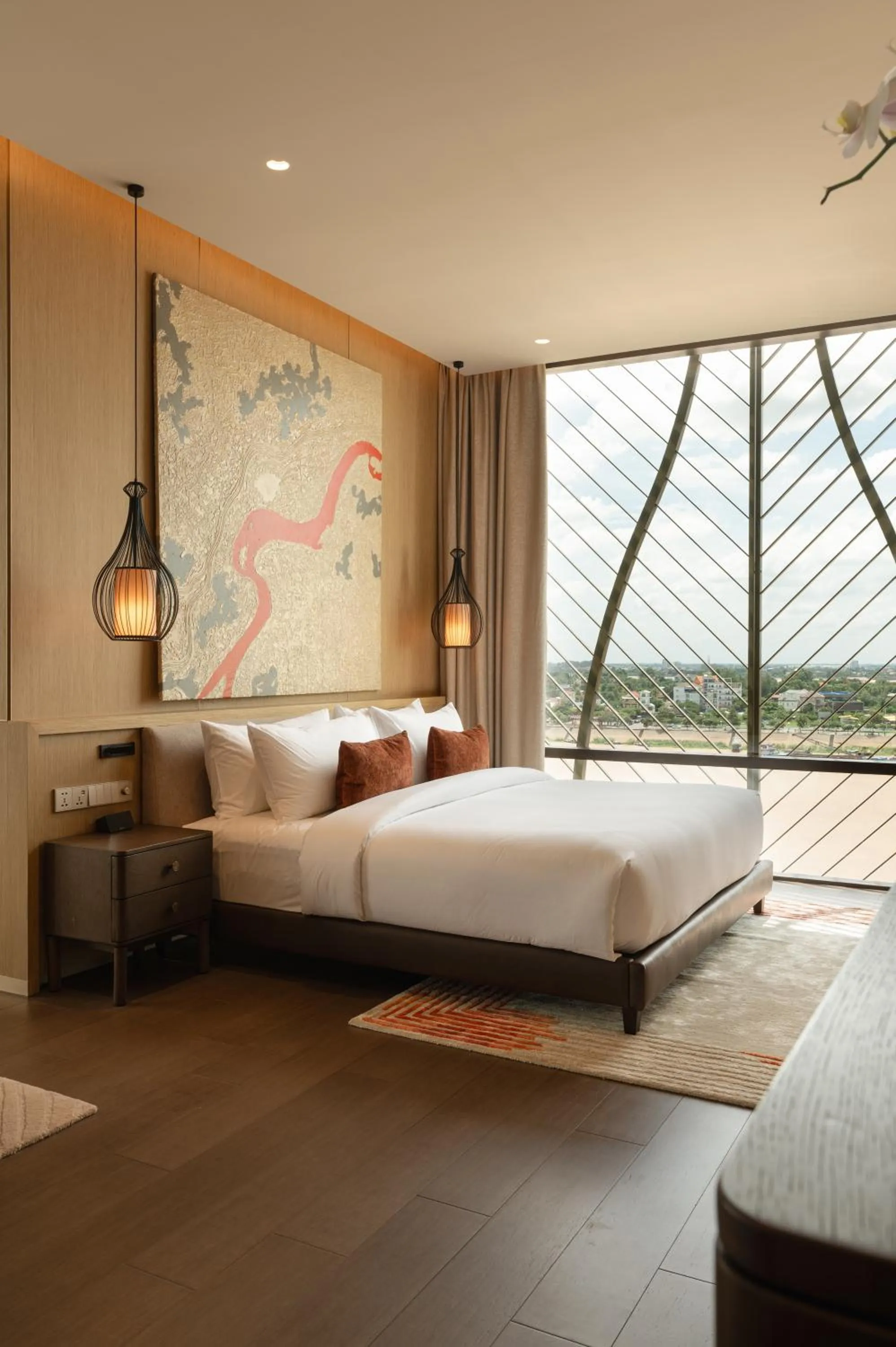 Bed in SOMA HOTEL Riverside