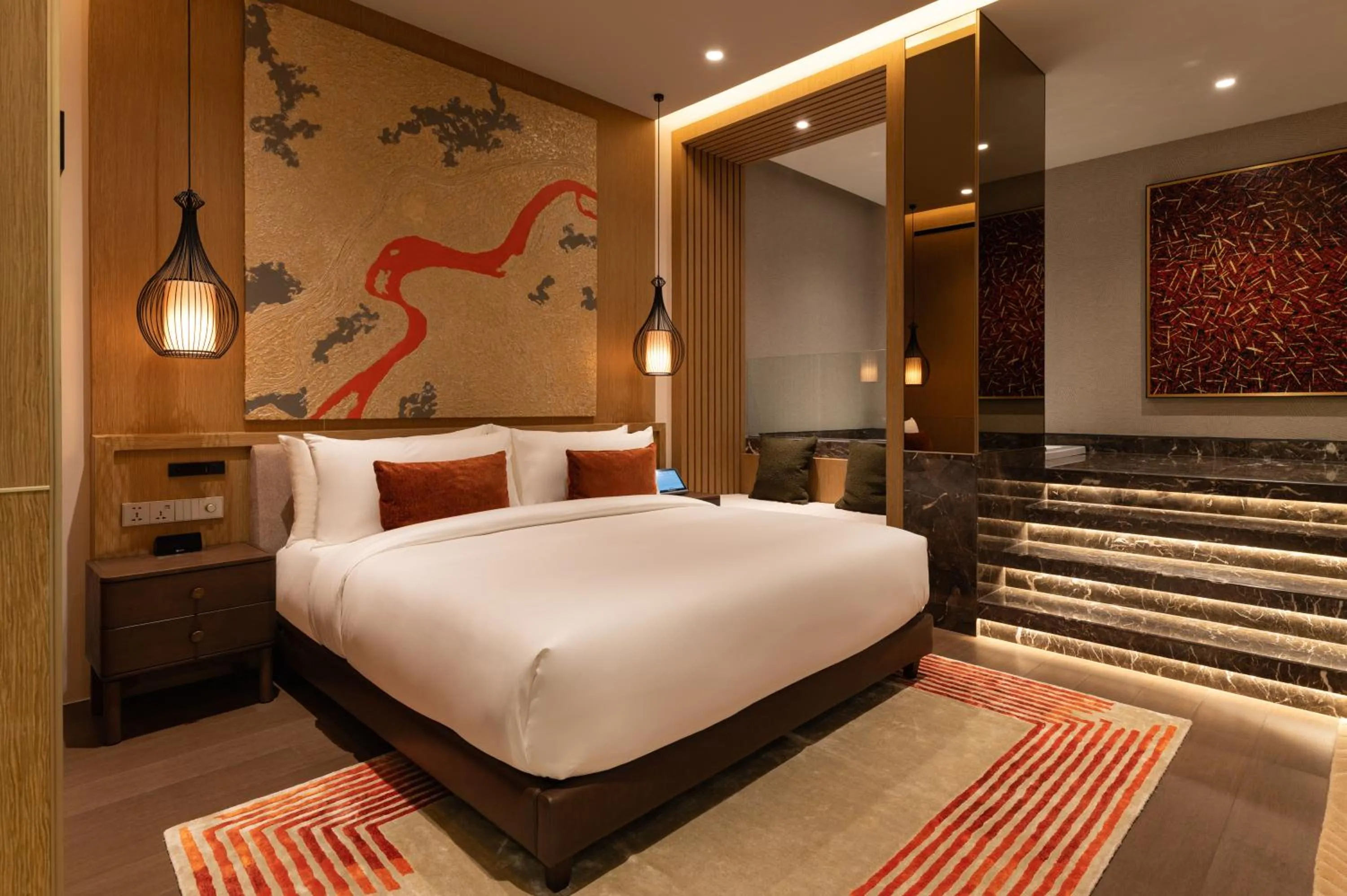 Bed in SOMA HOTEL Riverside